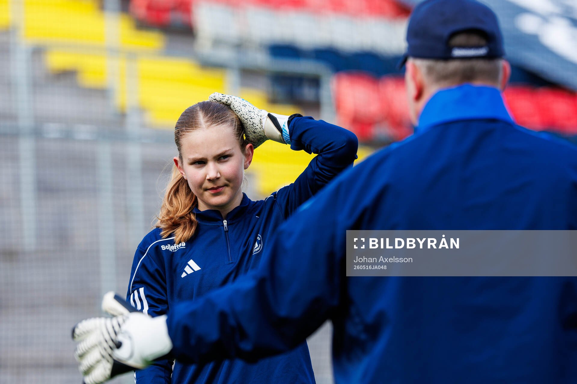 Ungdomar tränar