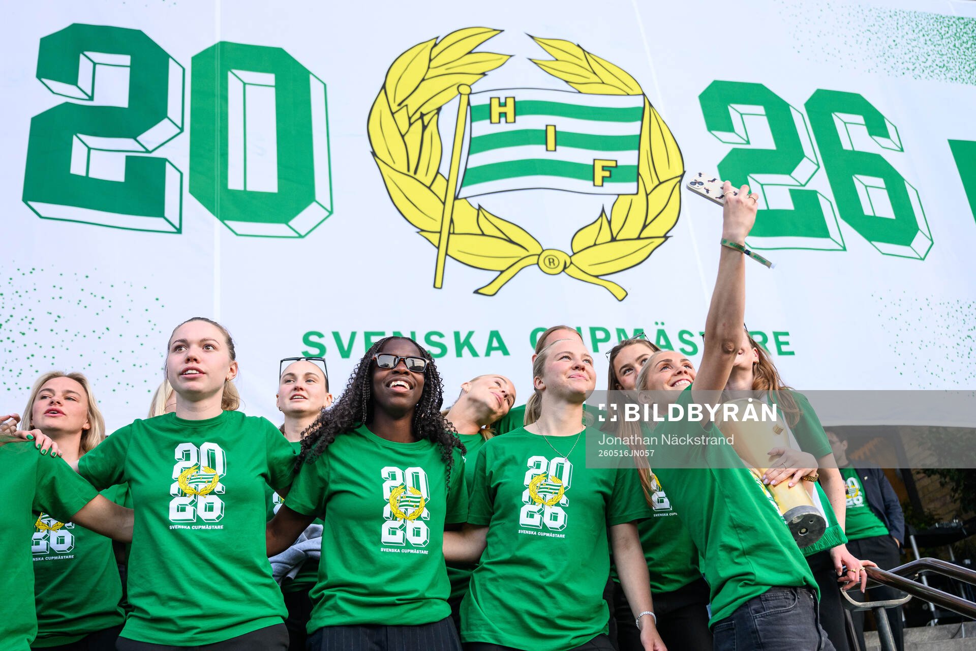 Hammarbys Bea Sprung, Vivienne Lia och Alice Carlsson
