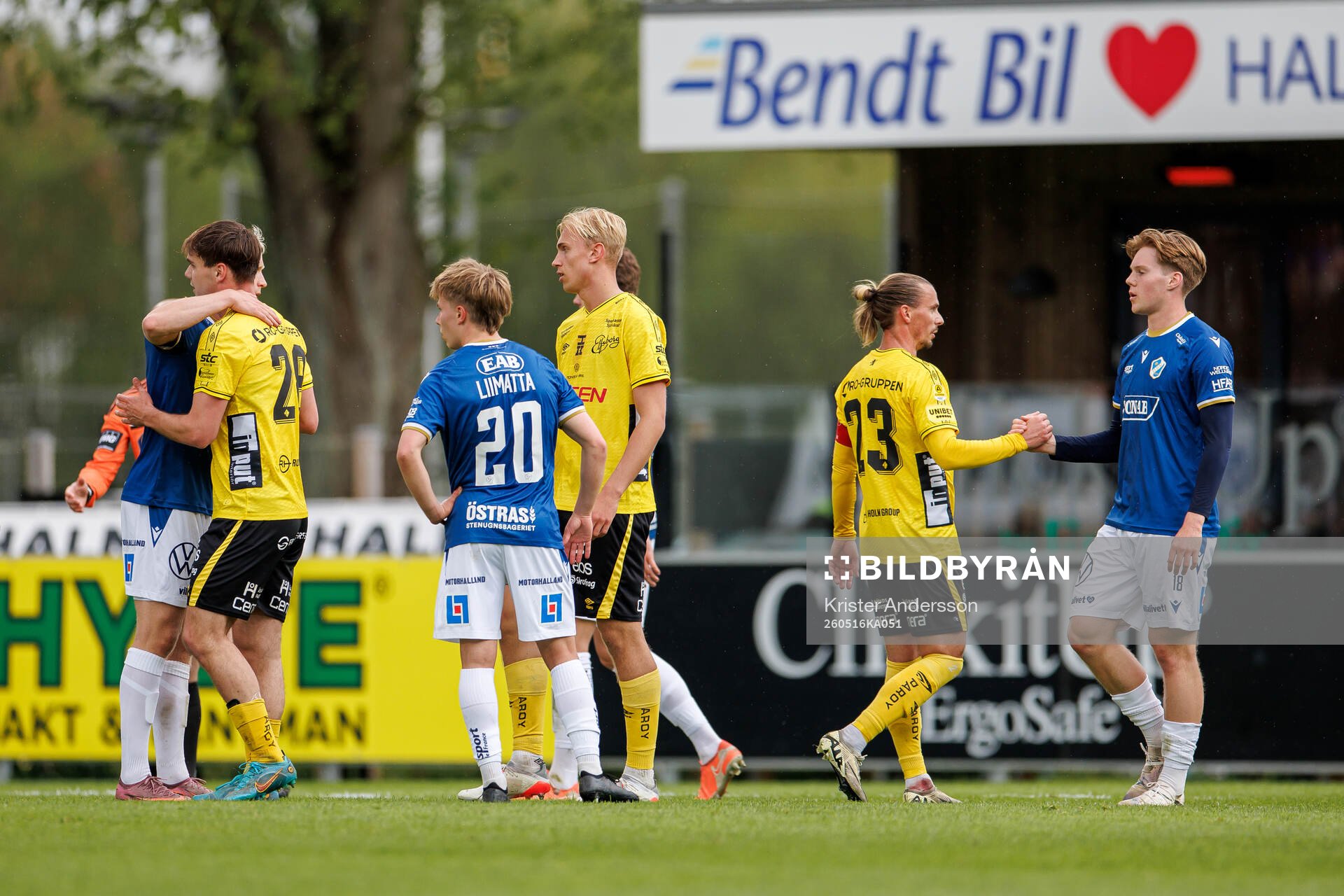 Båda lagen deppar