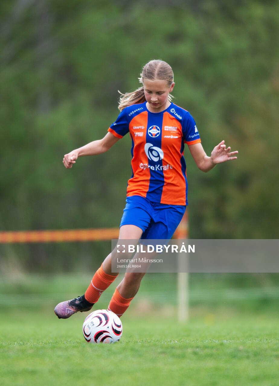 i matchen i Kvantum Cup (FCH/IFKHlm), 9-manna, flickor