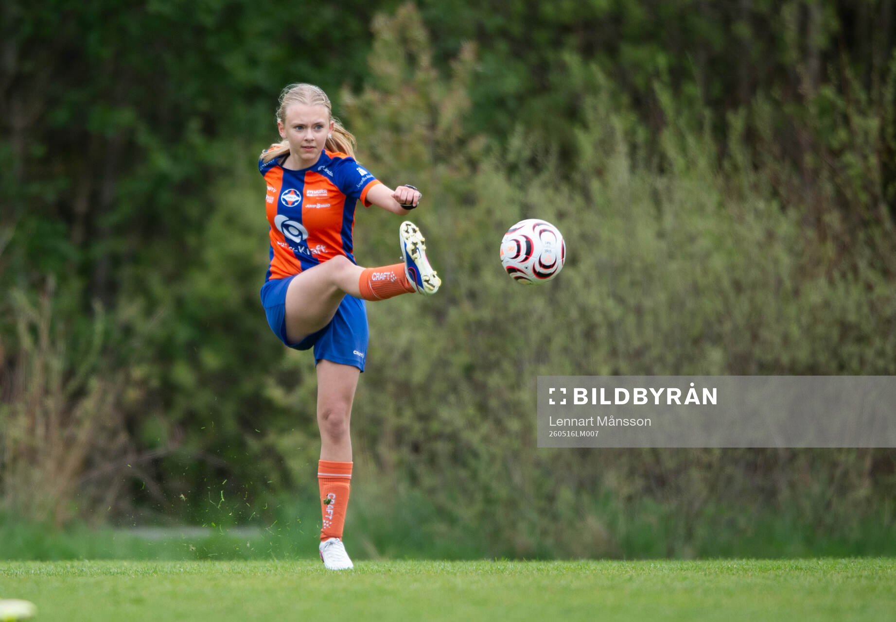 i matchen i Kvantum Cup (FCH/IFKHlm), 9-manna, flickor