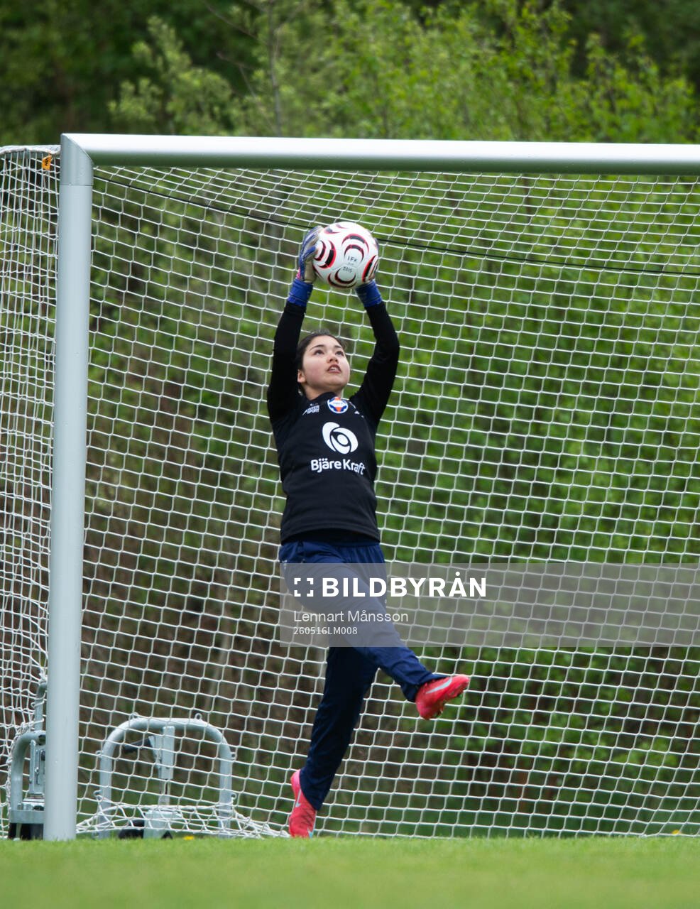 i matchen i Kvantum Cup (FCH/IFKHlm), 9-manna, flickor