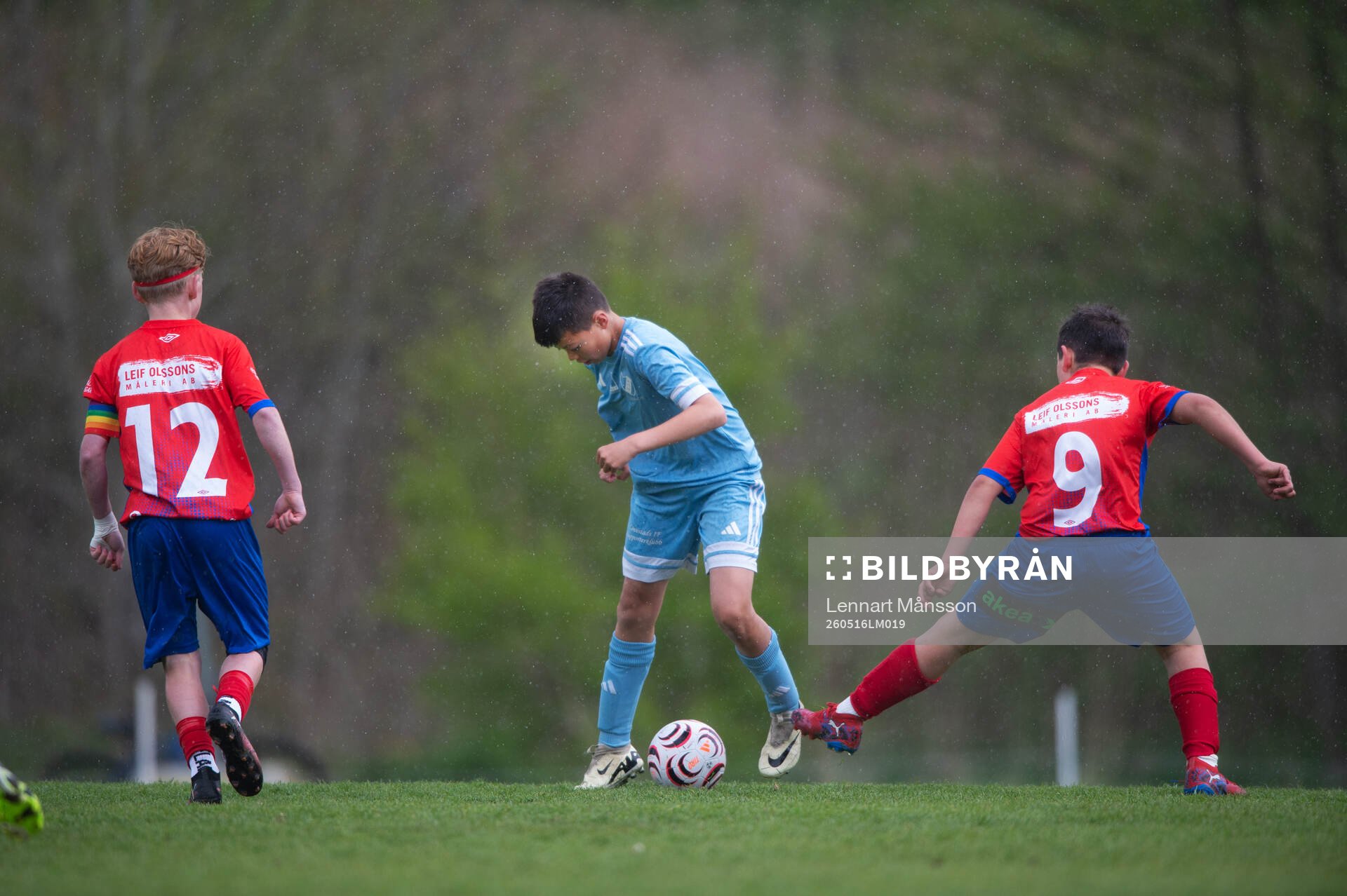 i matchen i Kvantum Cup (FCH/IFKHlm), 9-manna, pojkar
