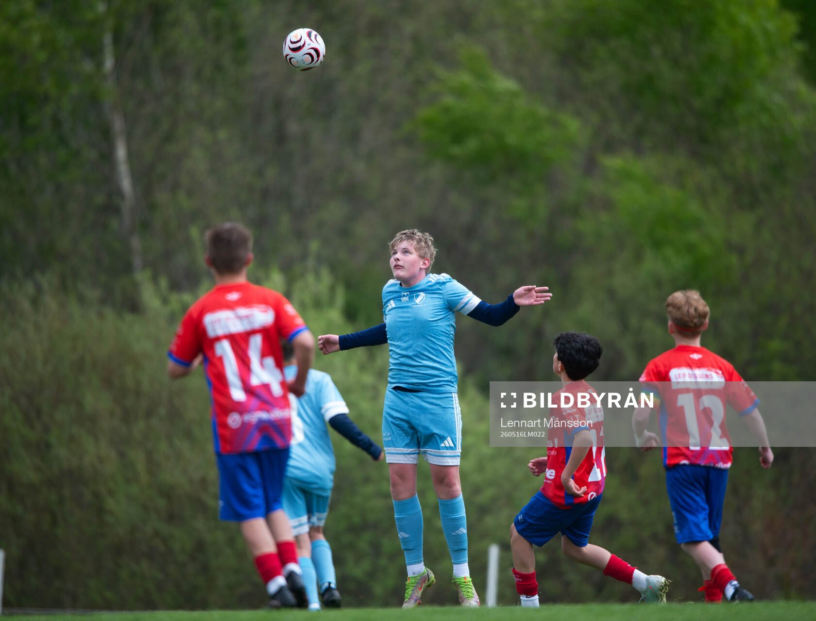 i matchen i Kvantum Cup (FCH/IFKHlm), 9-manna, pojkar