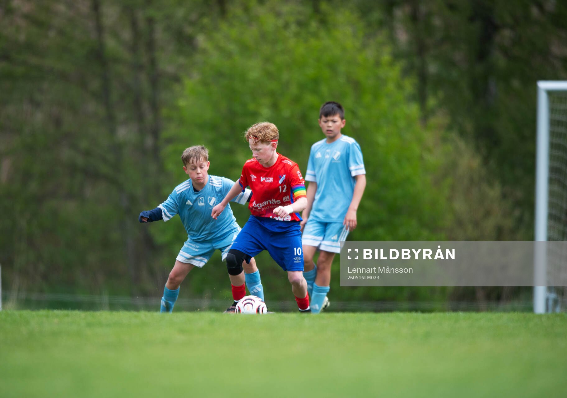 i matchen i Kvantum Cup (FCH/IFKHlm), 9-manna, pojkar