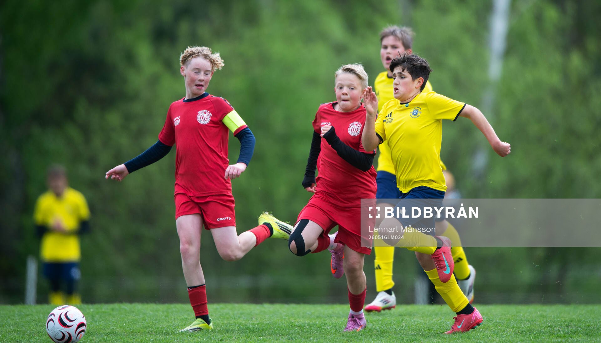 i matchen i Kvantum Cup (FCH/IFKHlm), 9-manna, pojkar