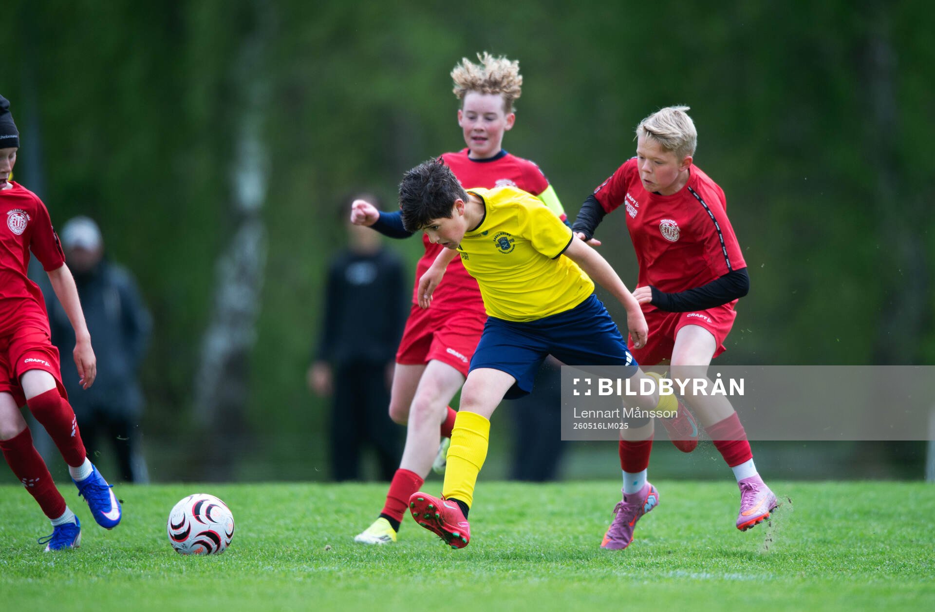 i matchen i Kvantum Cup (FCH/IFKHlm), 9-manna, pojkar