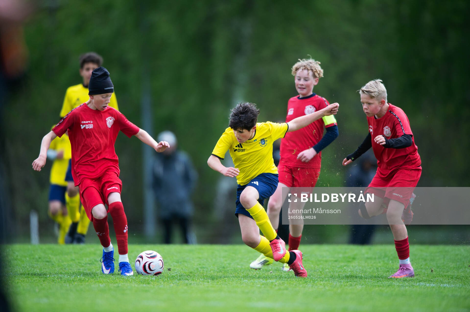 i matchen i Kvantum Cup (FCH/IFKHlm), 9-manna, pojkar