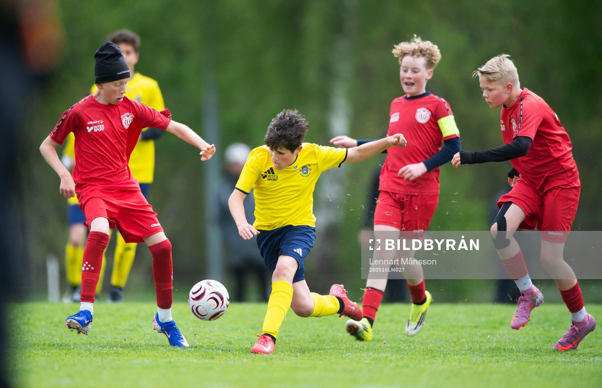 i matchen i Kvantum Cup (FCH/IFKHlm), 9-manna, pojkar
