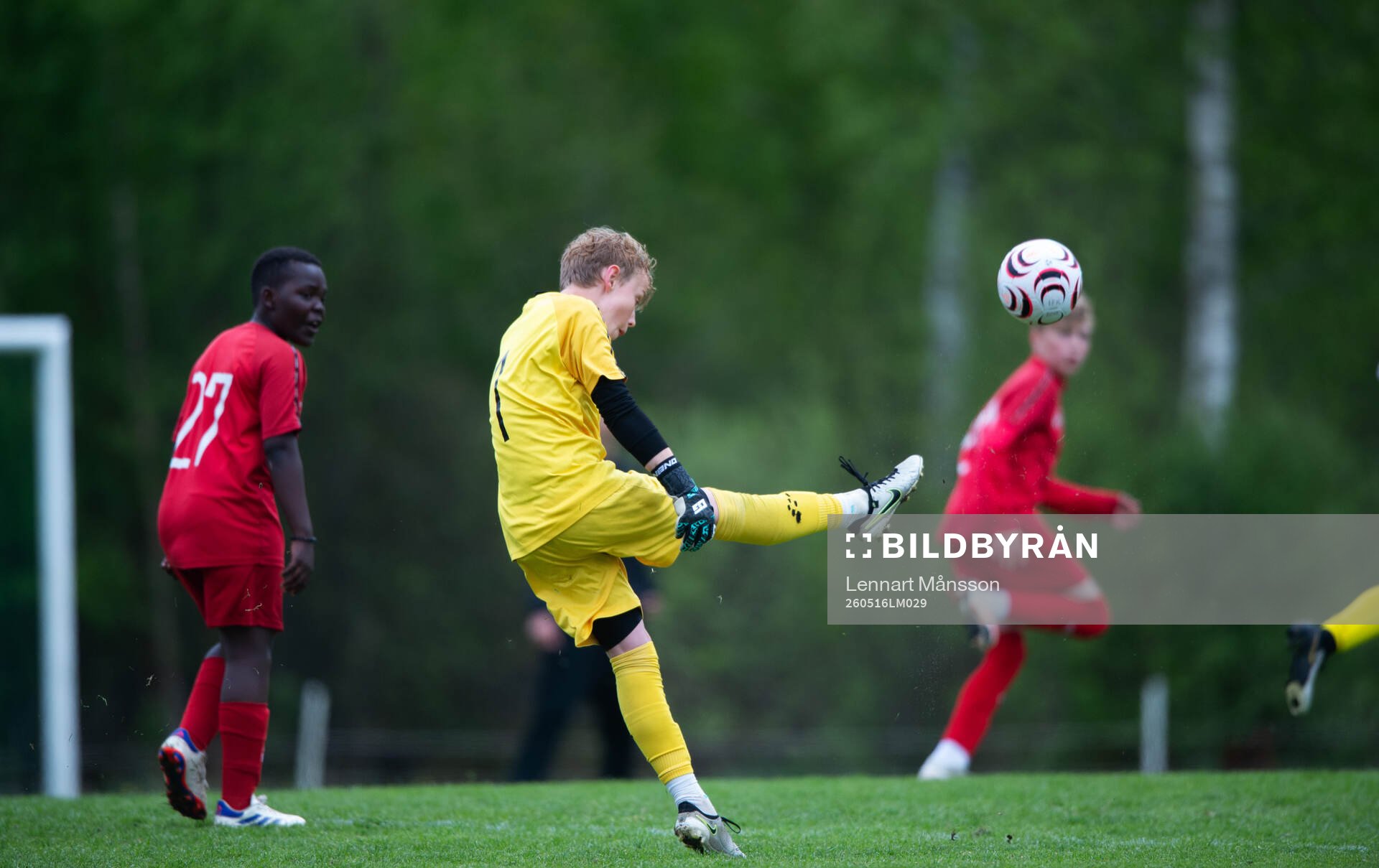 i matchen i Kvantum Cup (FCH/IFKHlm), 9-manna, pojkar