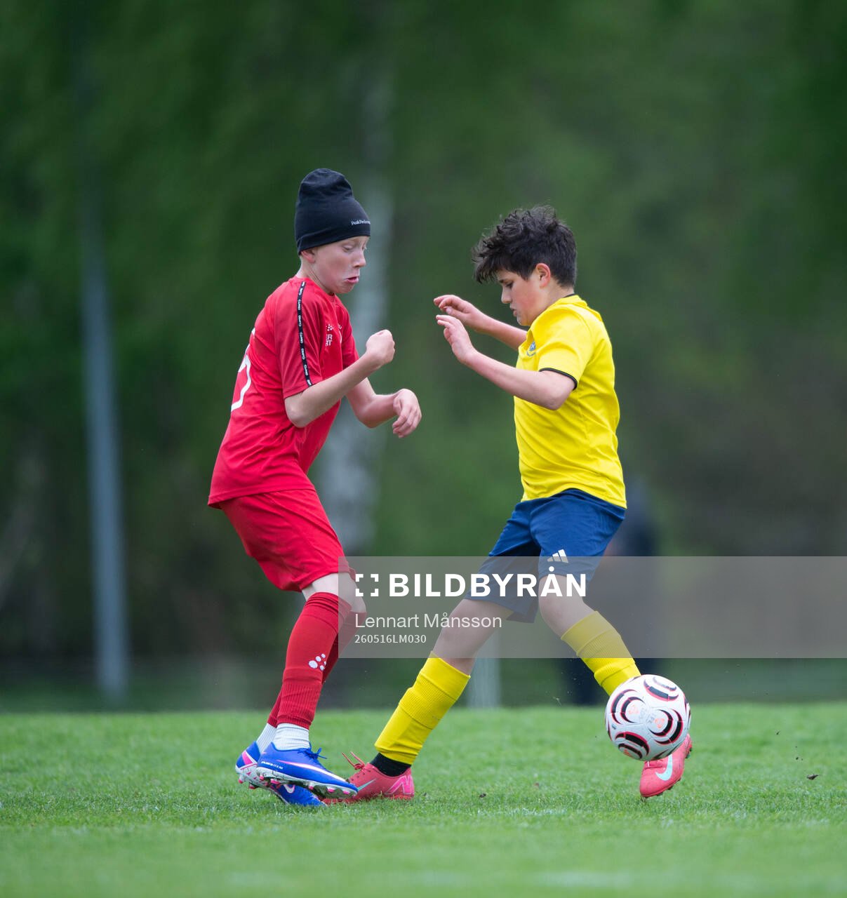 i matchen i Kvantum Cup (FCH/IFKHlm), 9-manna, pojkar