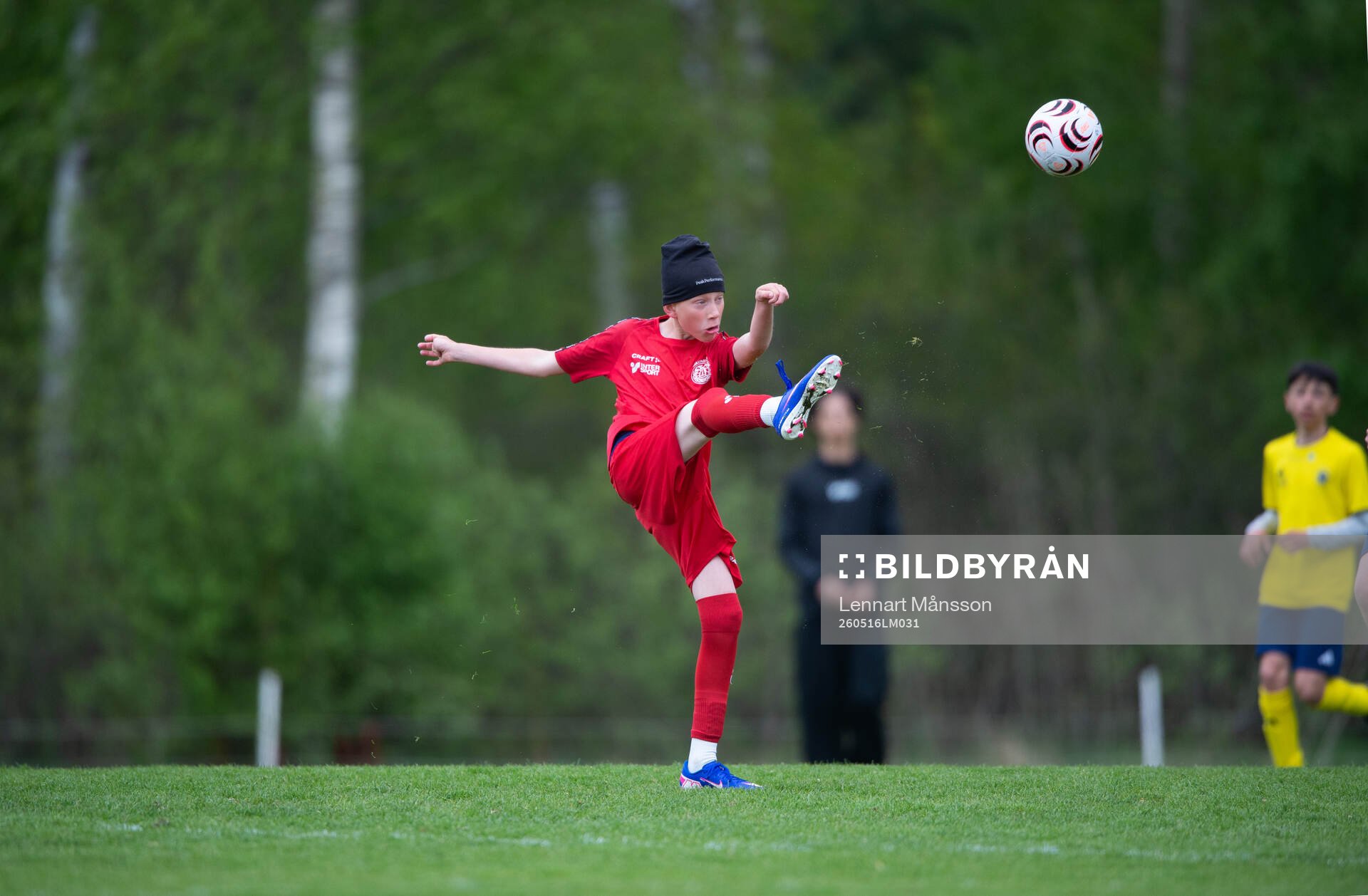 i matchen i Kvantum Cup (FCH/IFKHlm), 9-manna, pojkar