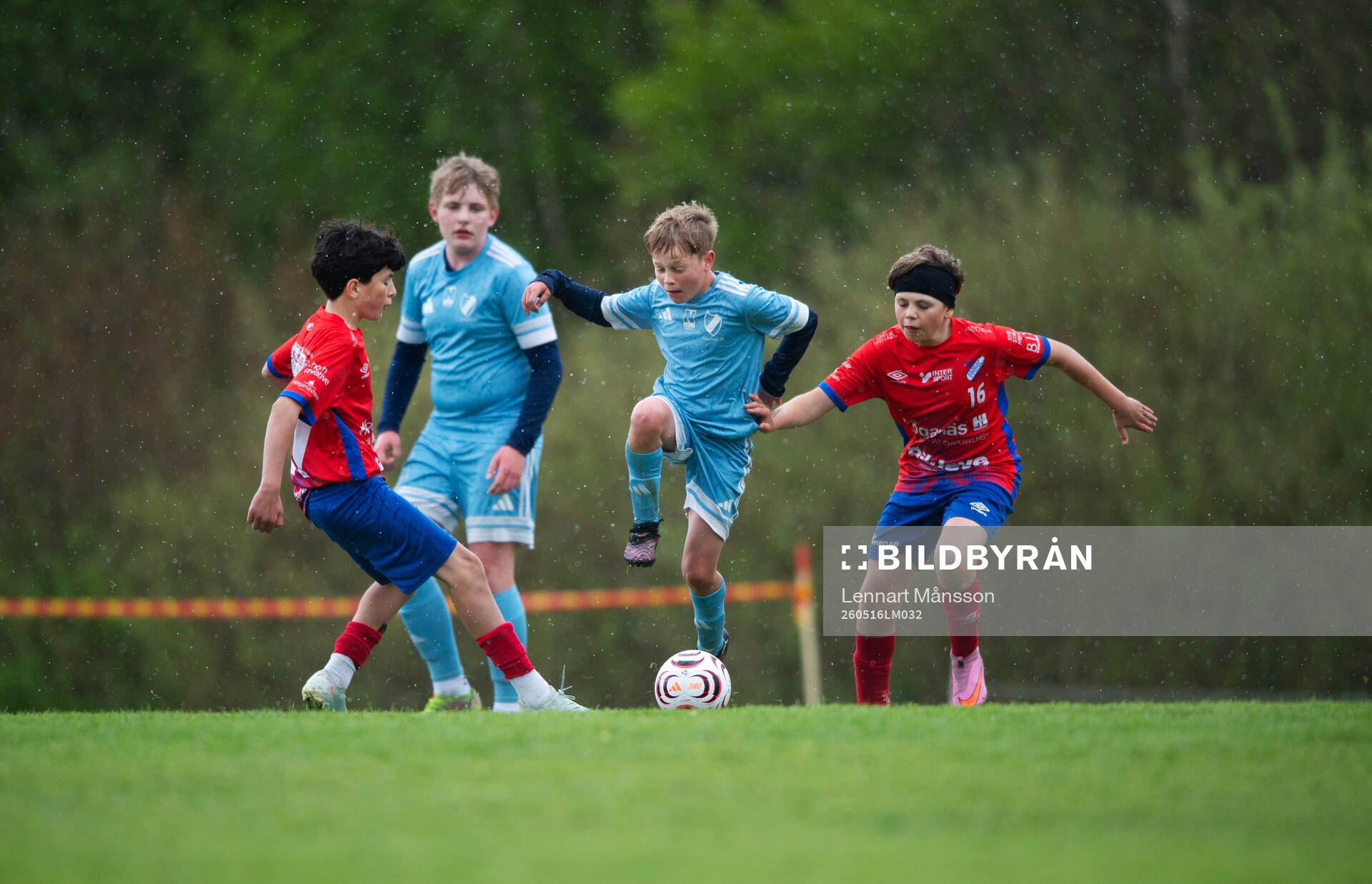 i matchen i Kvantum Cup (FCH/IFKHlm), 9-manna, pojkar