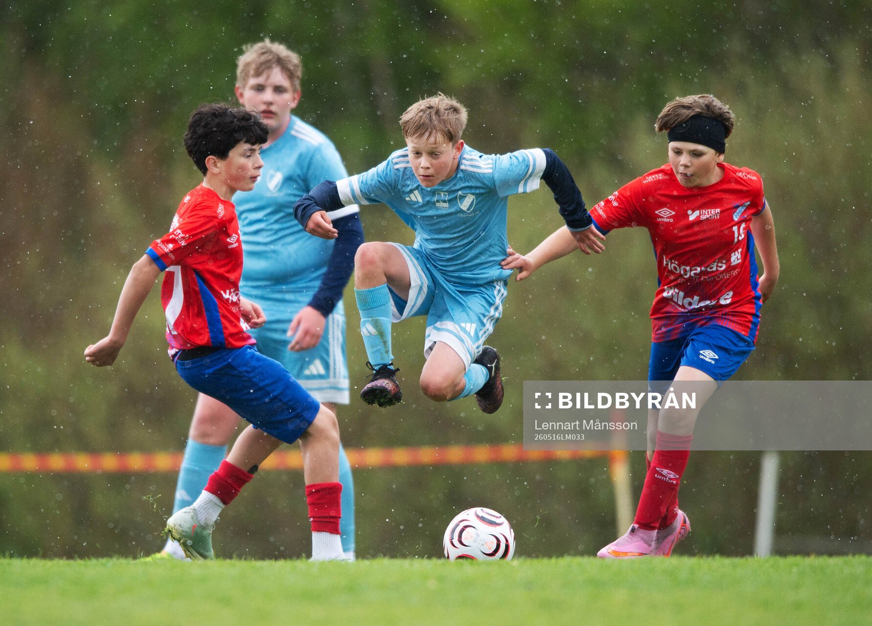 i matchen i Kvantum Cup (FCH/IFKHlm), 9-manna, pojkar