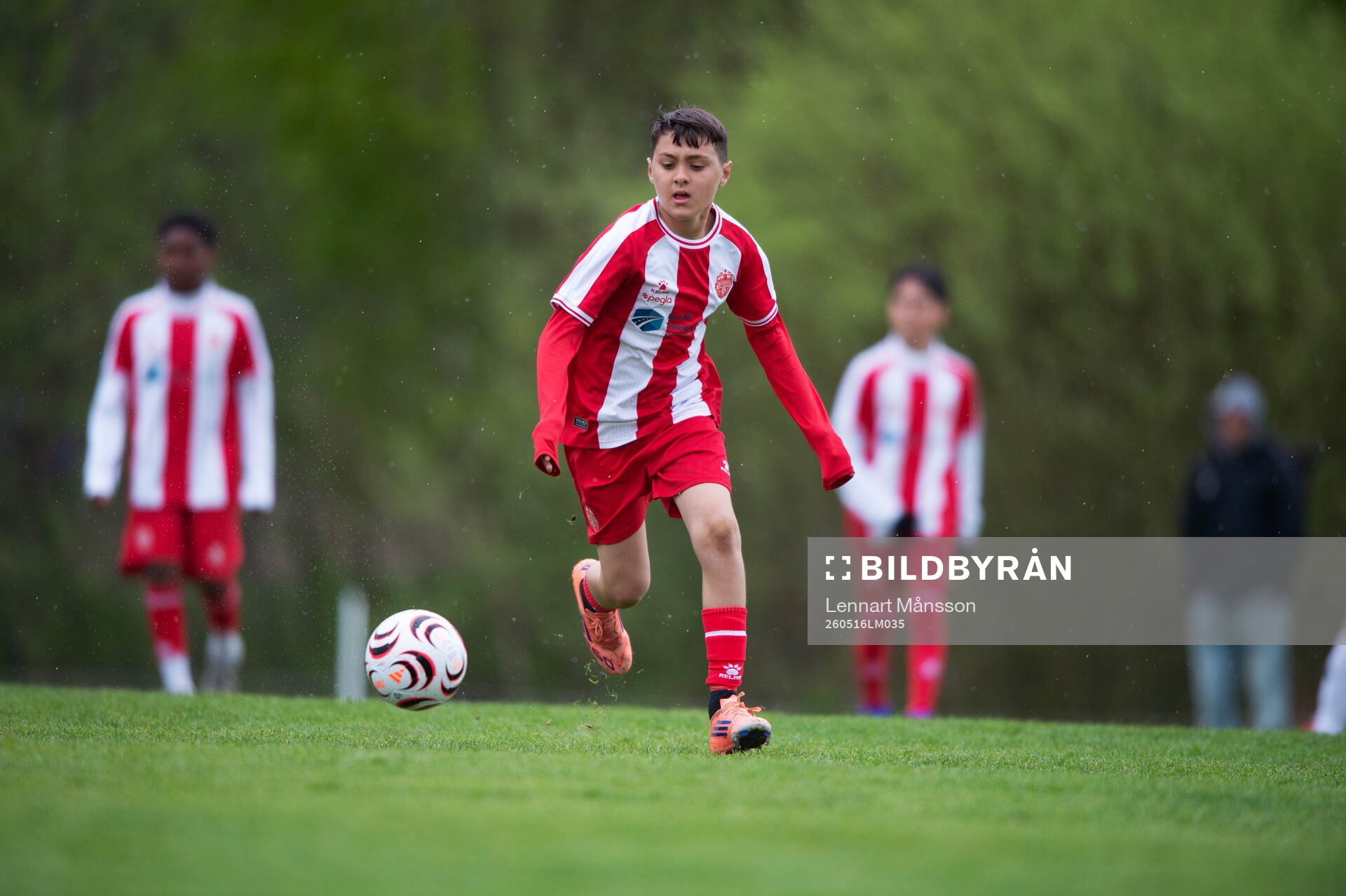i matchen i Kvantum Cup (FCH/IFKHlm), 9-manna, pojkar