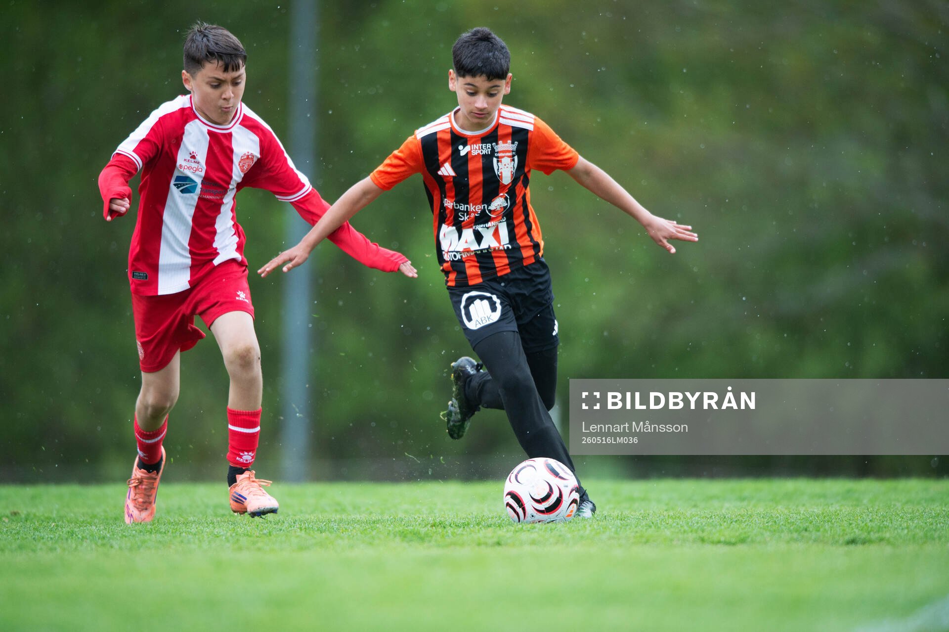 i matchen i Kvantum Cup (FCH/IFKHlm), 9-manna, pojkar