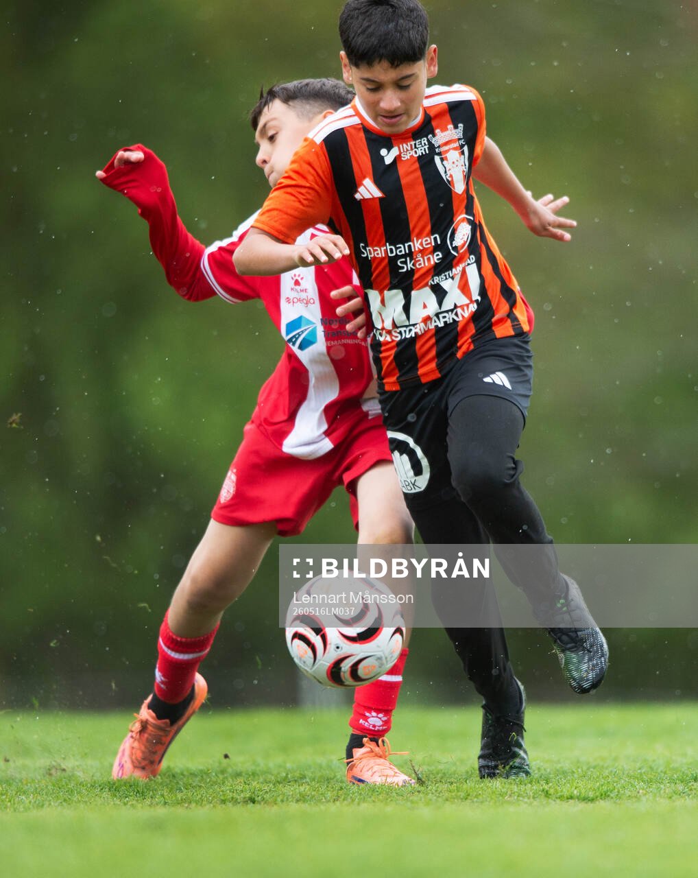 i matchen i Kvantum Cup (FCH/IFKHlm), 9-manna, pojkar