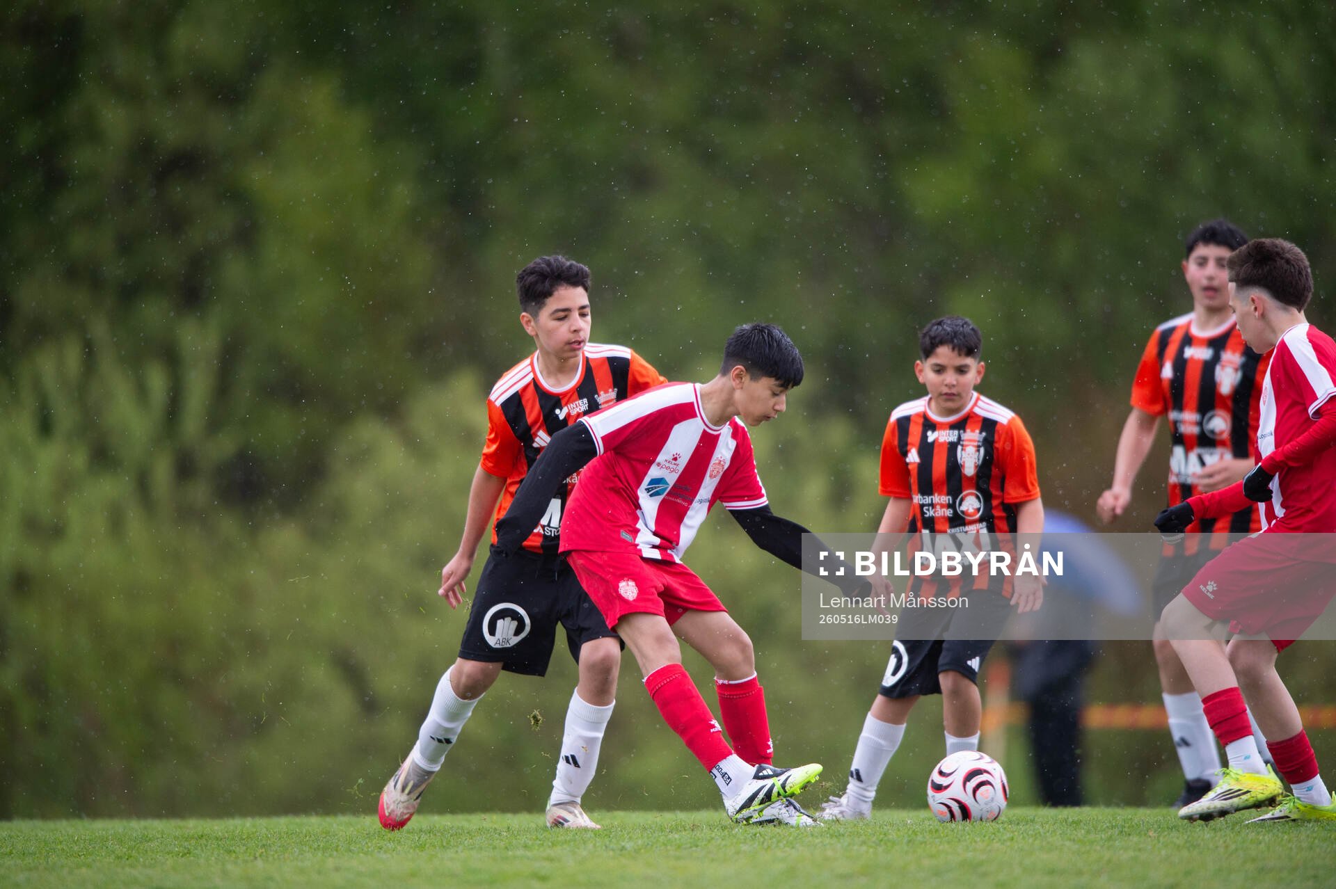 i matchen i Kvantum Cup (FCH/IFKHlm), 9-manna, pojkar