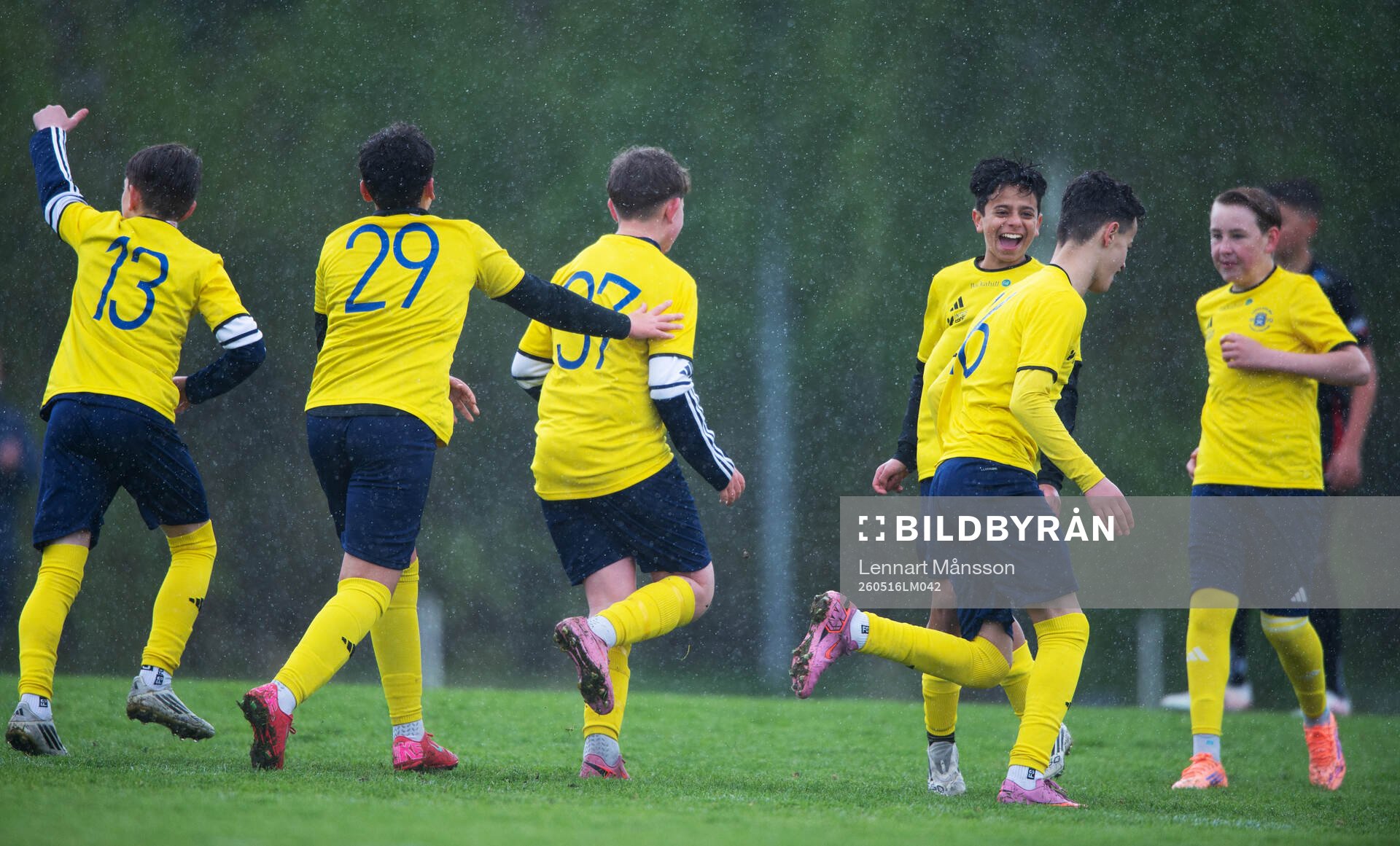 i matchen i Kvantum Cup (FCH/IFKHlm), 9-manna, pojkar
