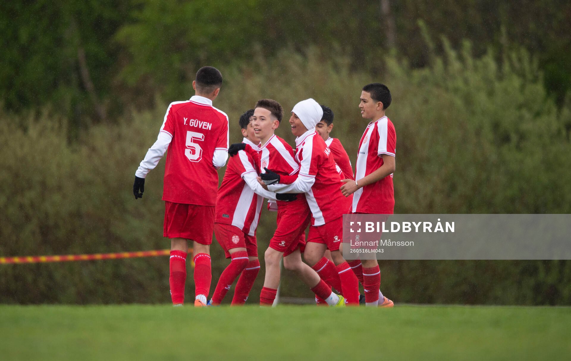 i matchen i Kvantum Cup (FCH/IFKHlm), 9-manna, pojkar