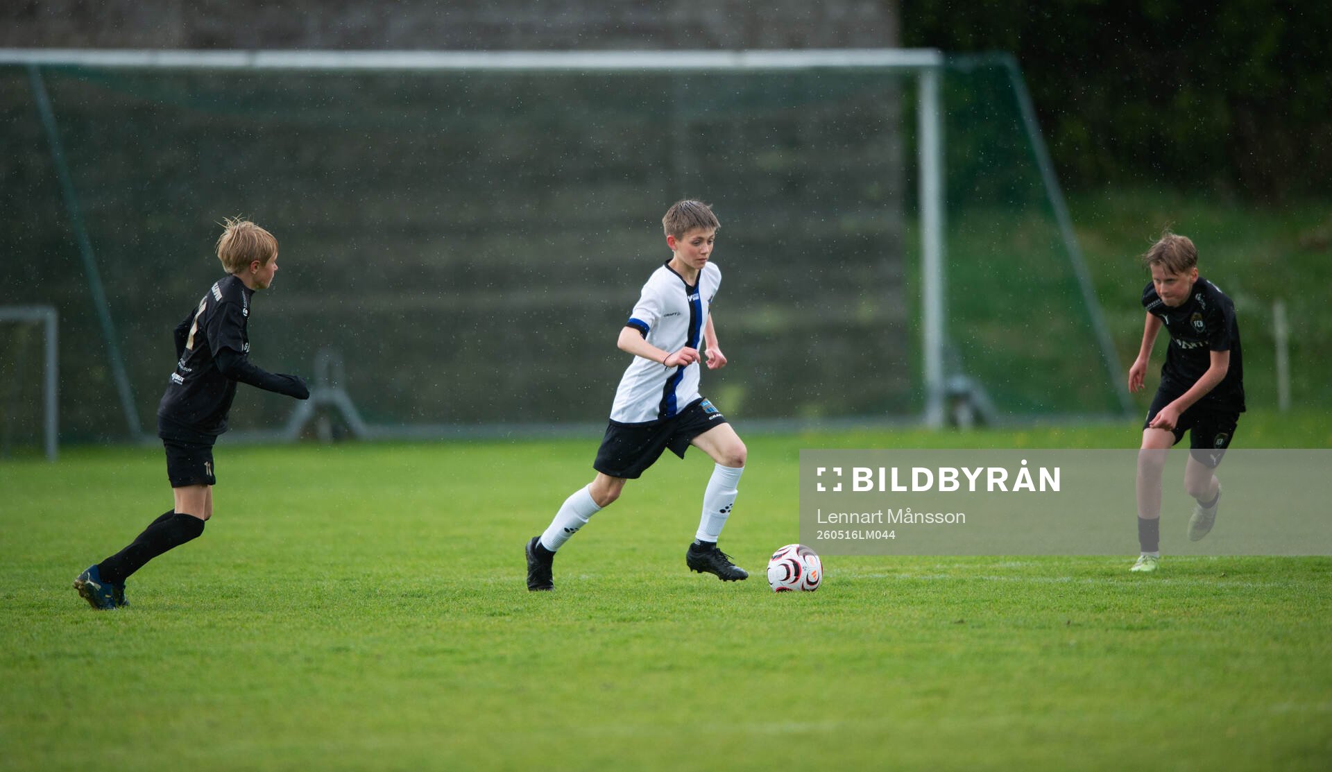 i matchen i Kvantum Cup (FCH/IFKHlm), 9-manna, pojkar