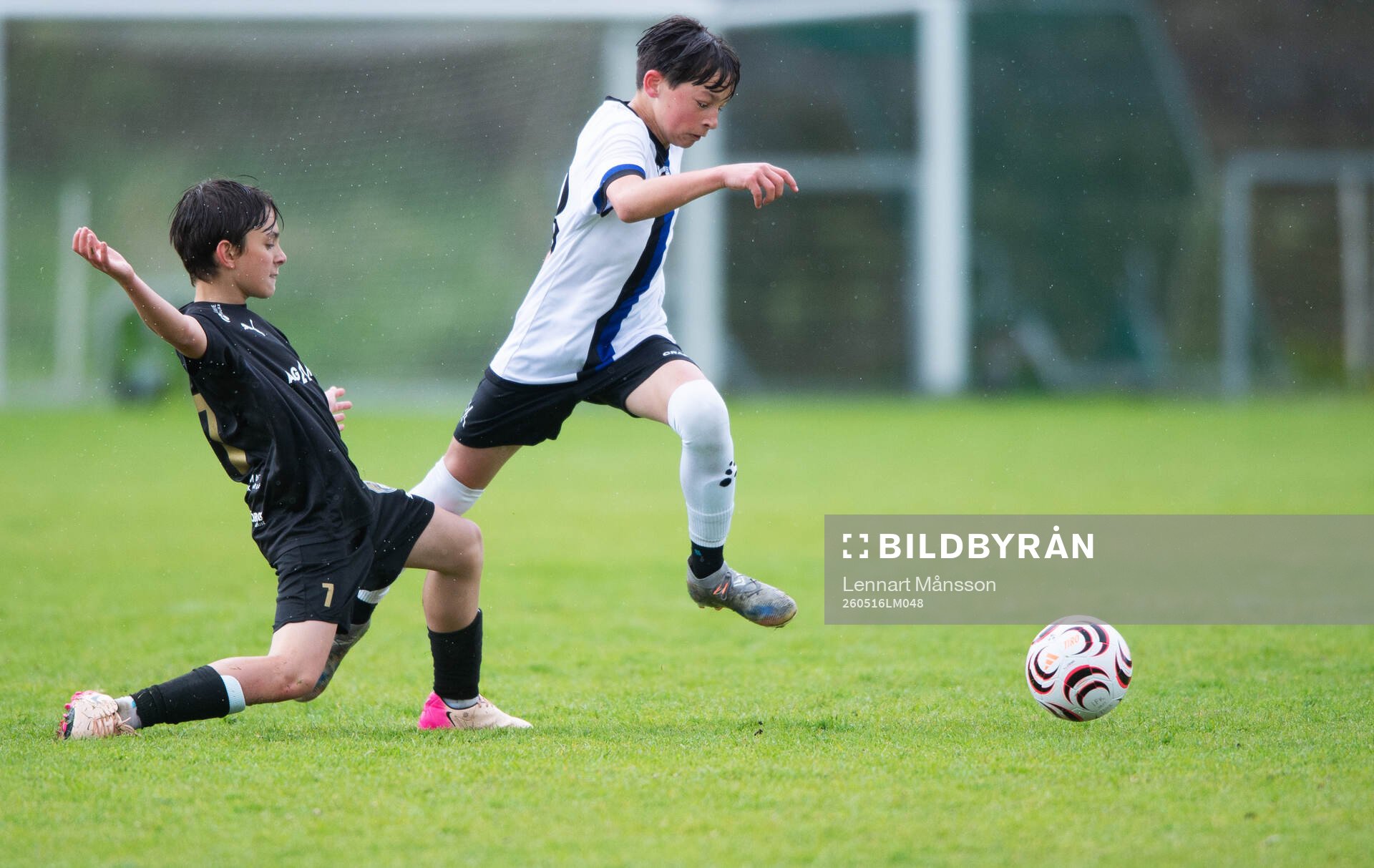 i matchen i Kvantum Cup (FCH/IFKHlm), 9-manna, pojkar