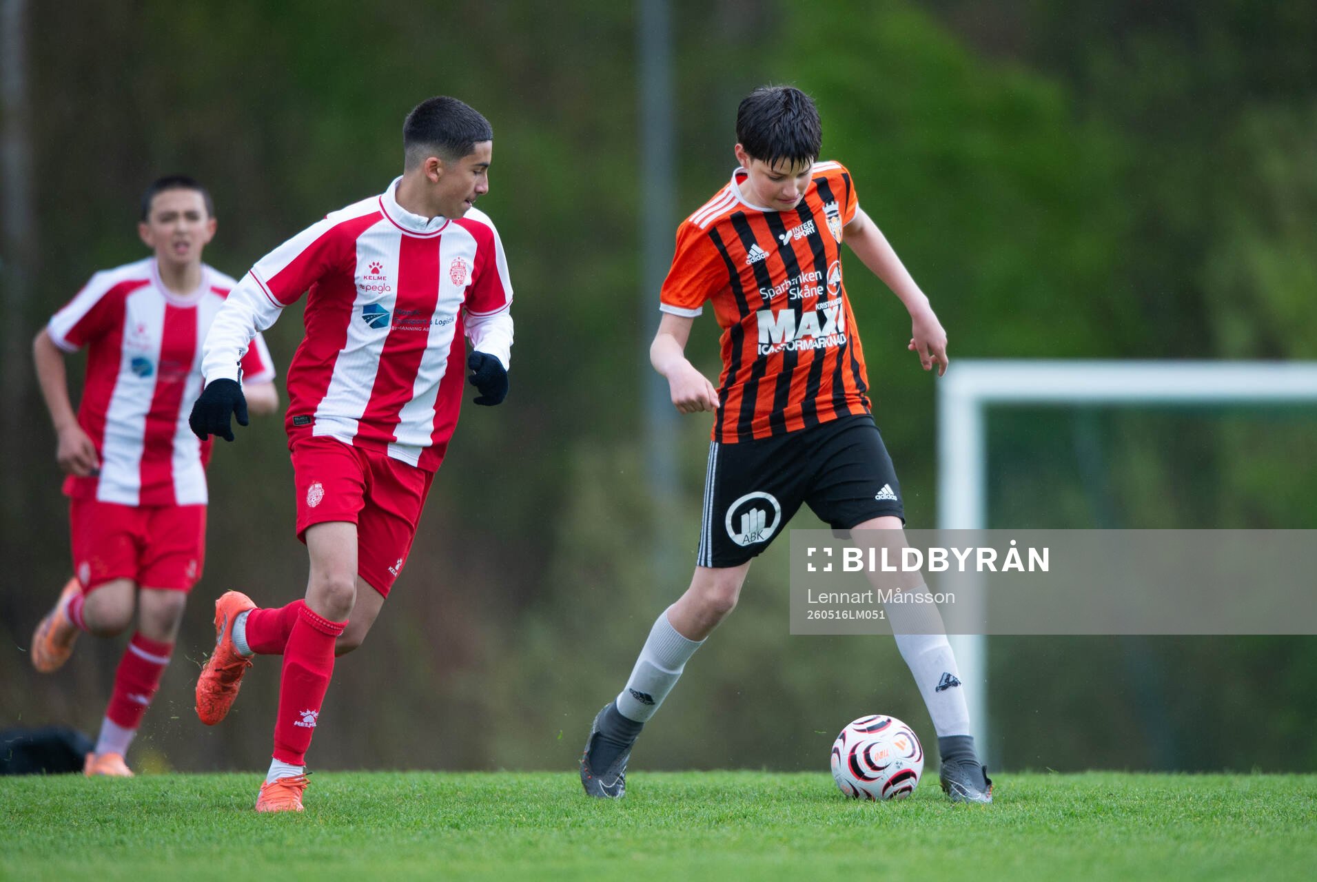 i matchen i Kvantum Cup (FCH/IFKHlm), 9-manna, pojkar