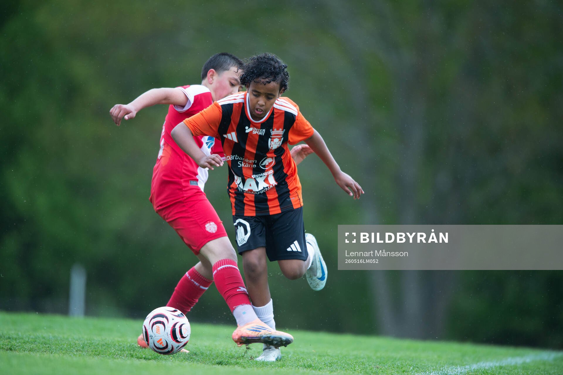 i matchen i Kvantum Cup (FCH/IFKHlm), 9-manna, pojkar