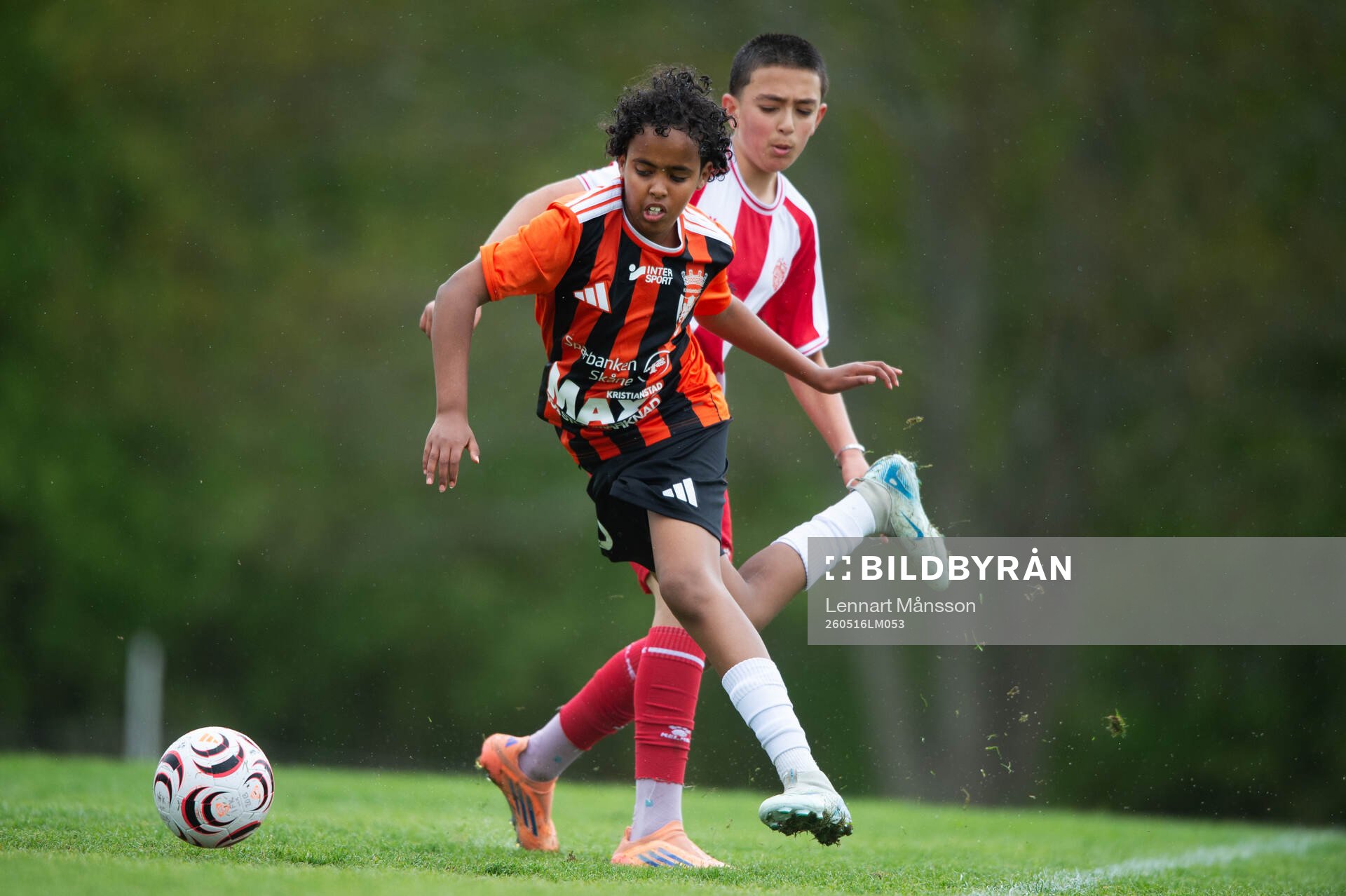 i matchen i Kvantum Cup (FCH/IFKHlm), 9-manna, pojkar