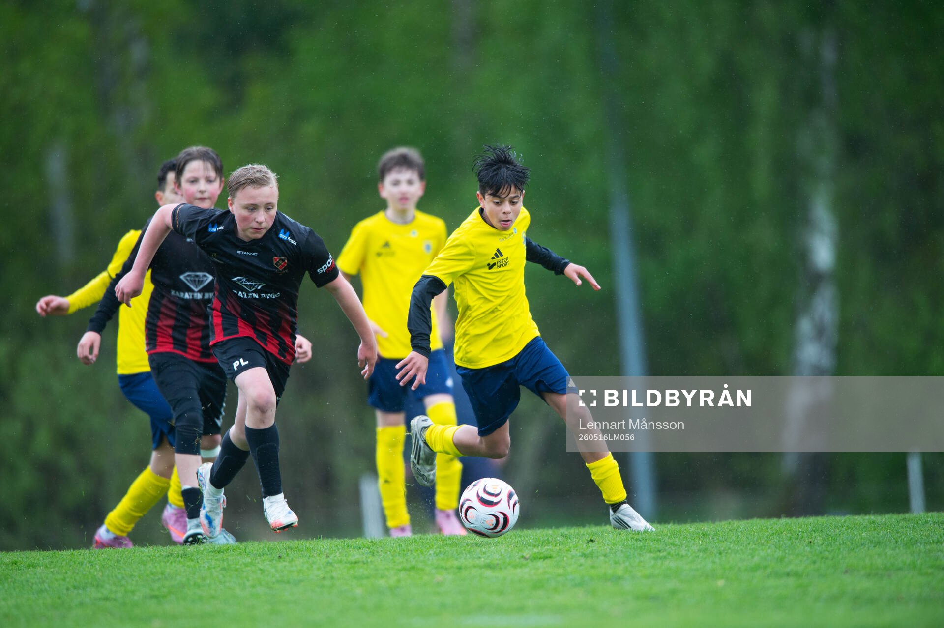 i matchen i Kvantum Cup (FCH/IFKHlm), 9-manna, pojkar