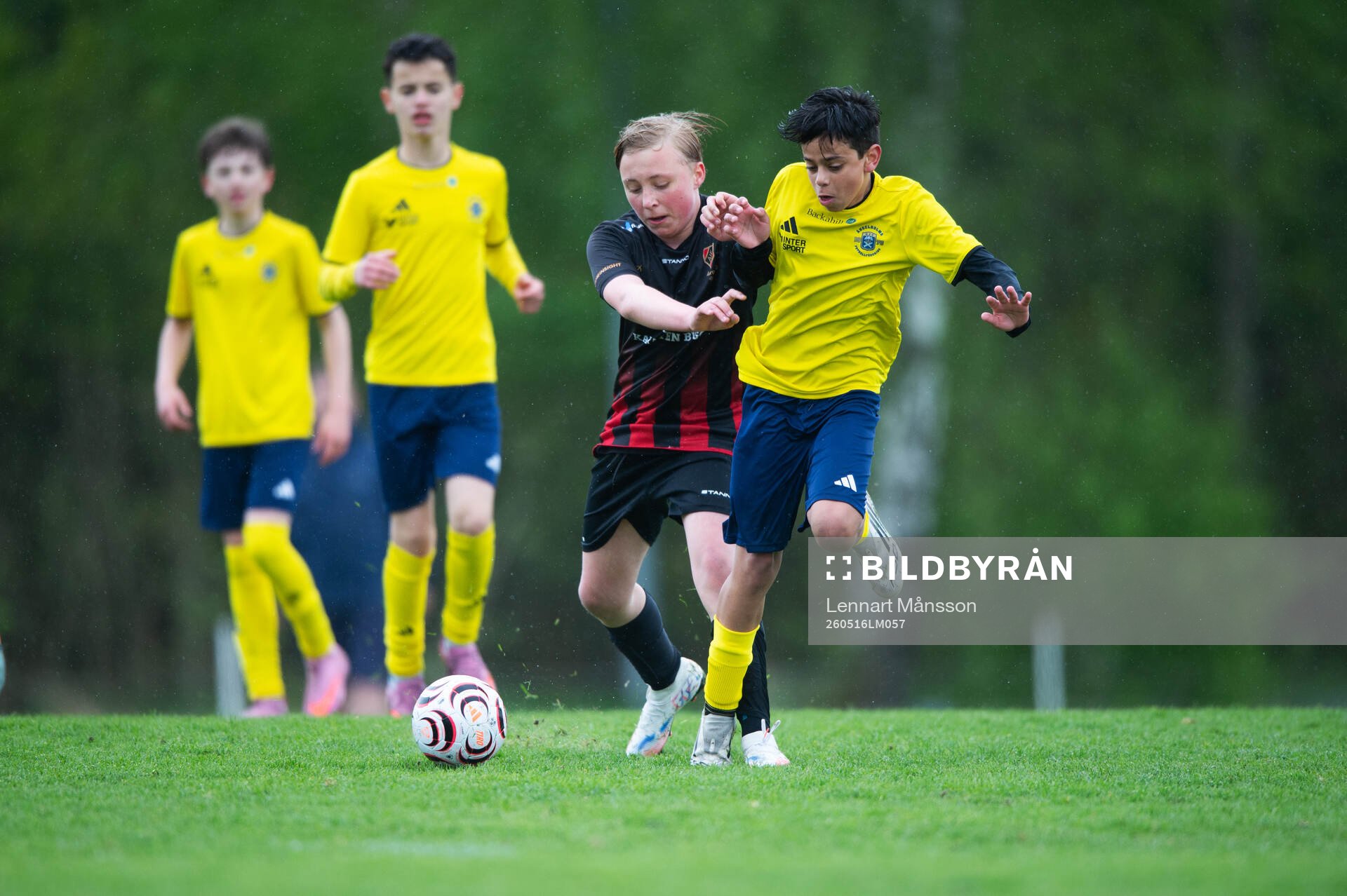 i matchen i Kvantum Cup (FCH/IFKHlm), 9-manna, pojkar