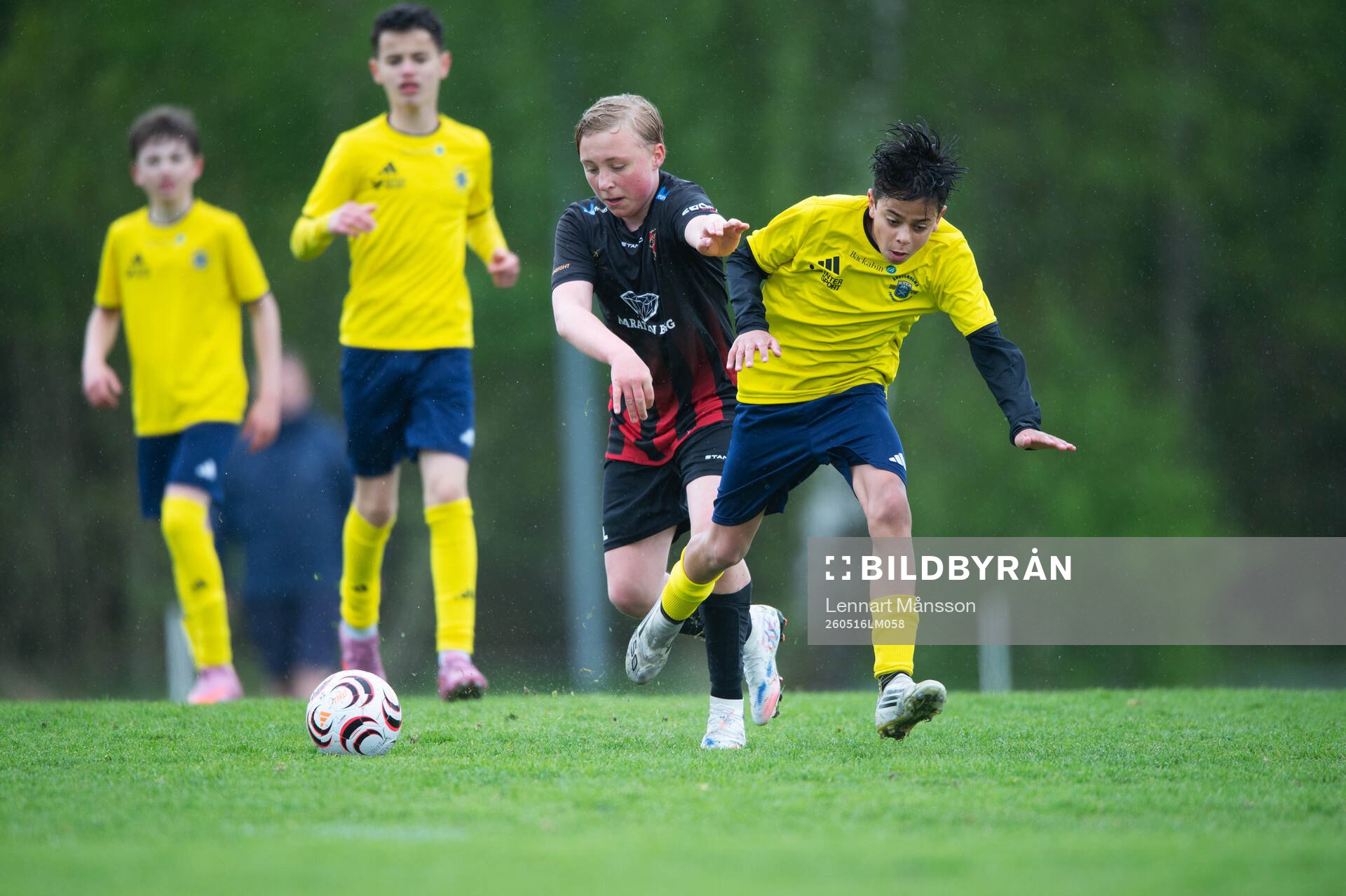 i matchen i Kvantum Cup (FCH/IFKHlm), 9-manna, pojkar