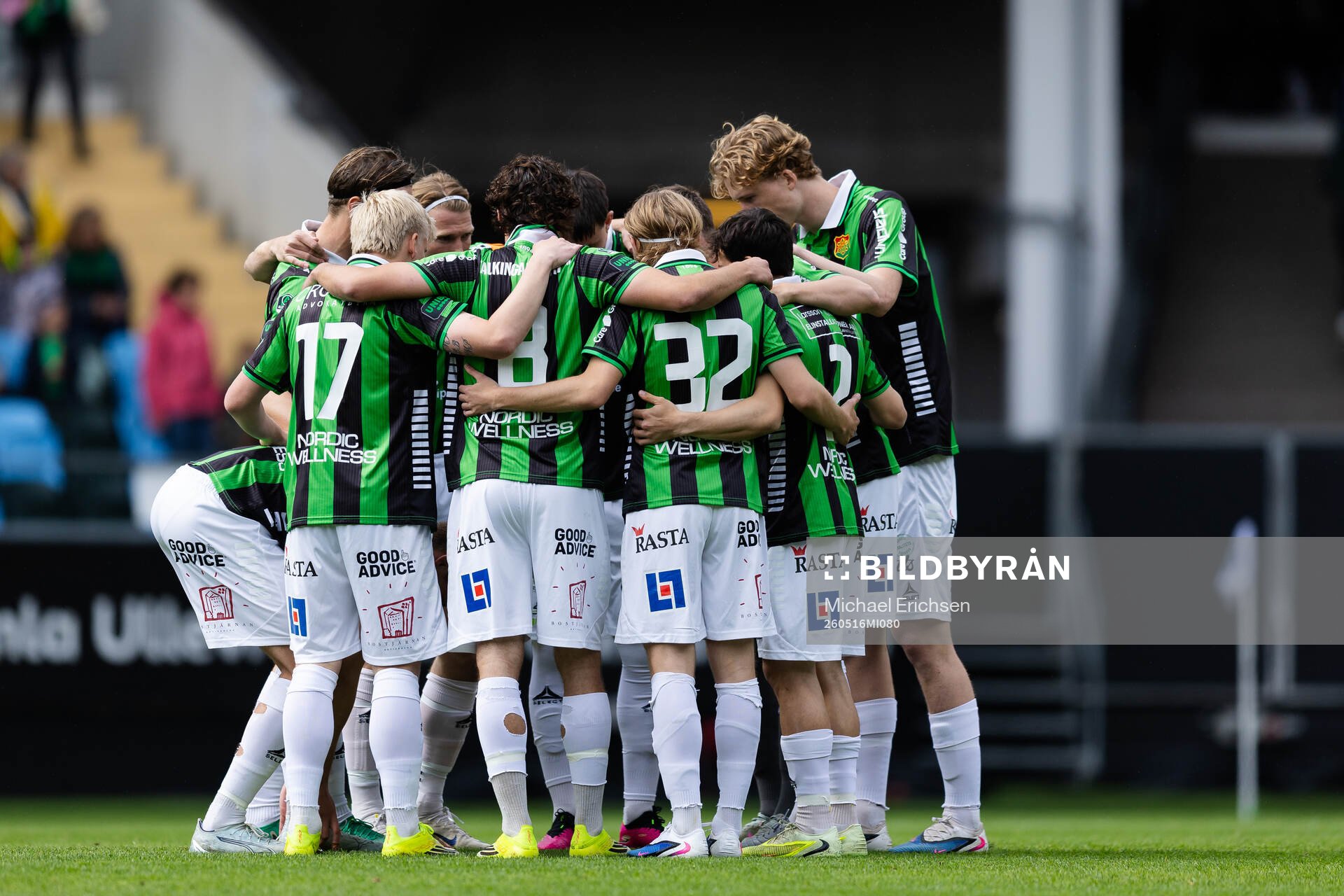 GAIS spelare samlade