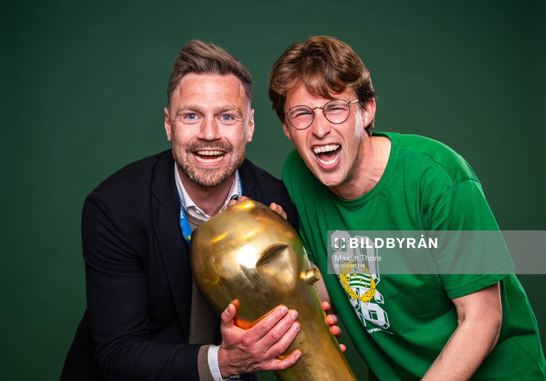 Hammarbys sportchef Arnór Smárason och tekniska chef