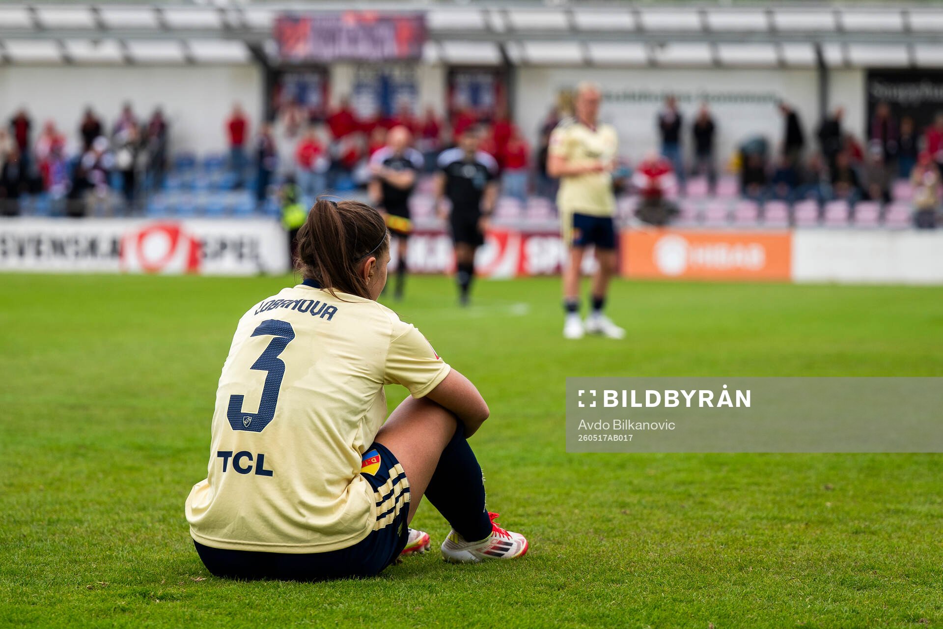 Djurgårdens Alexsandra Lobanova deppar