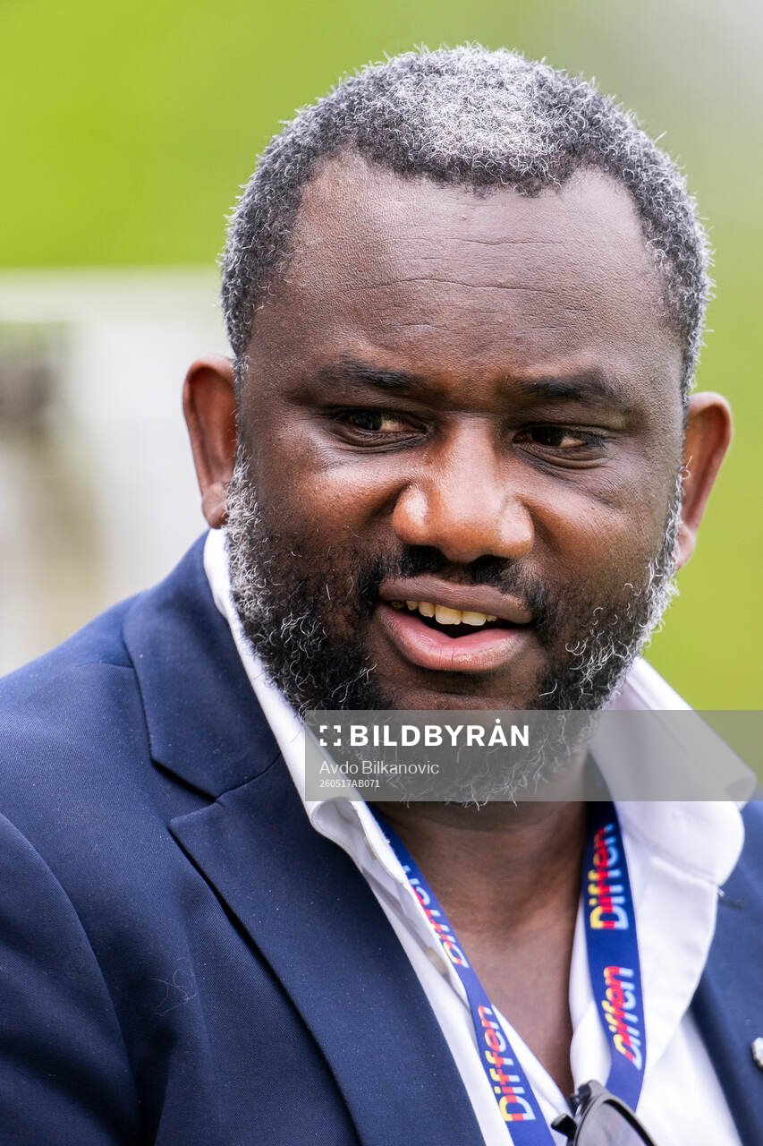 Djurgårdens sportchef Jean Balawo