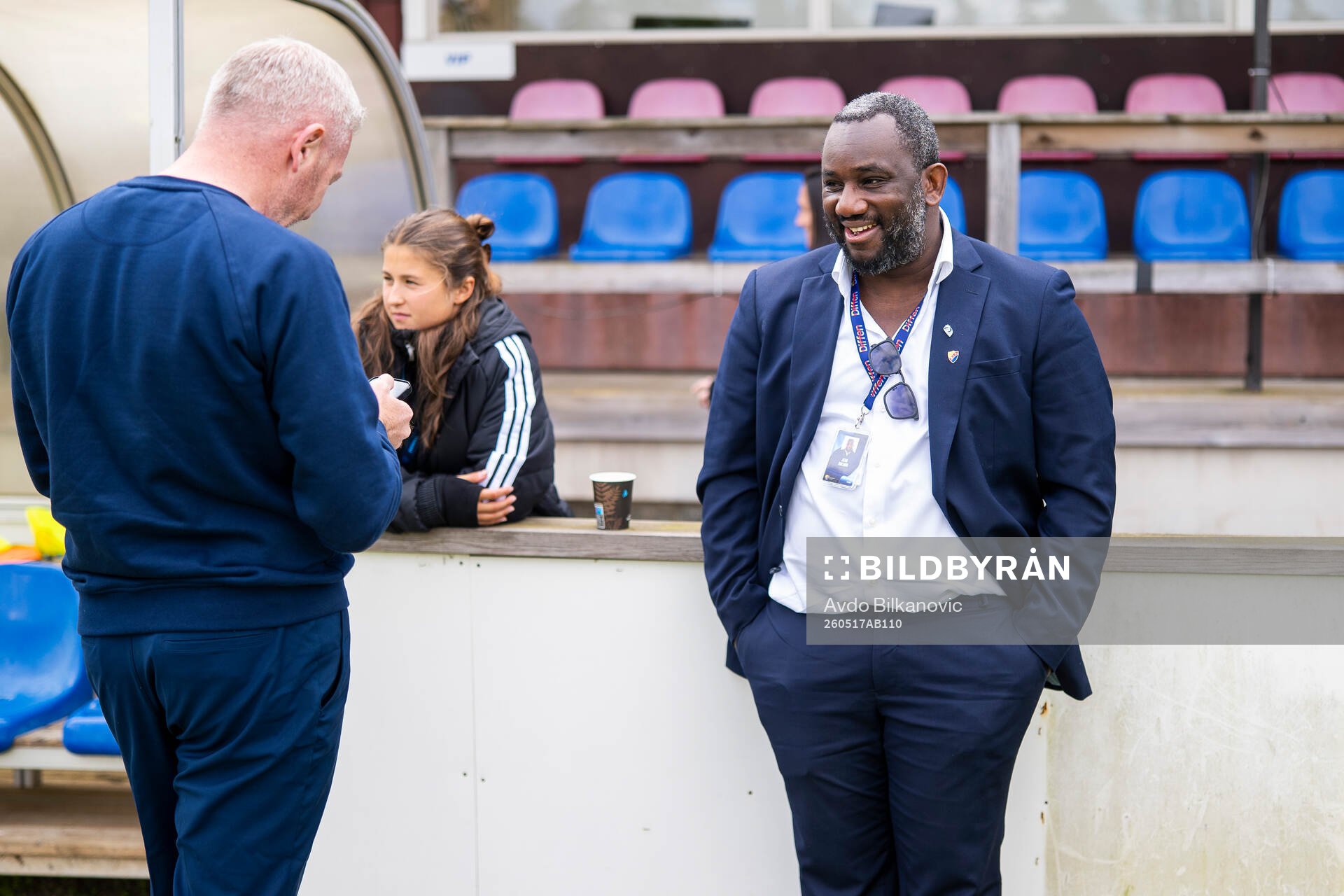 Djurgårdens sportchef Jean Balawo