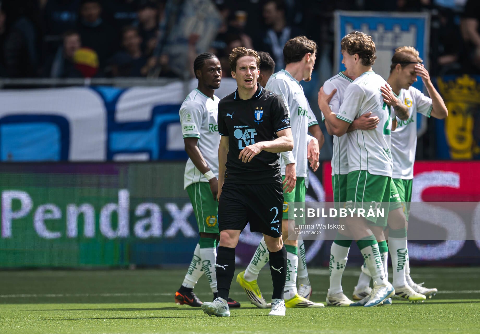 Malmö FFs Johan Karlsson deppar