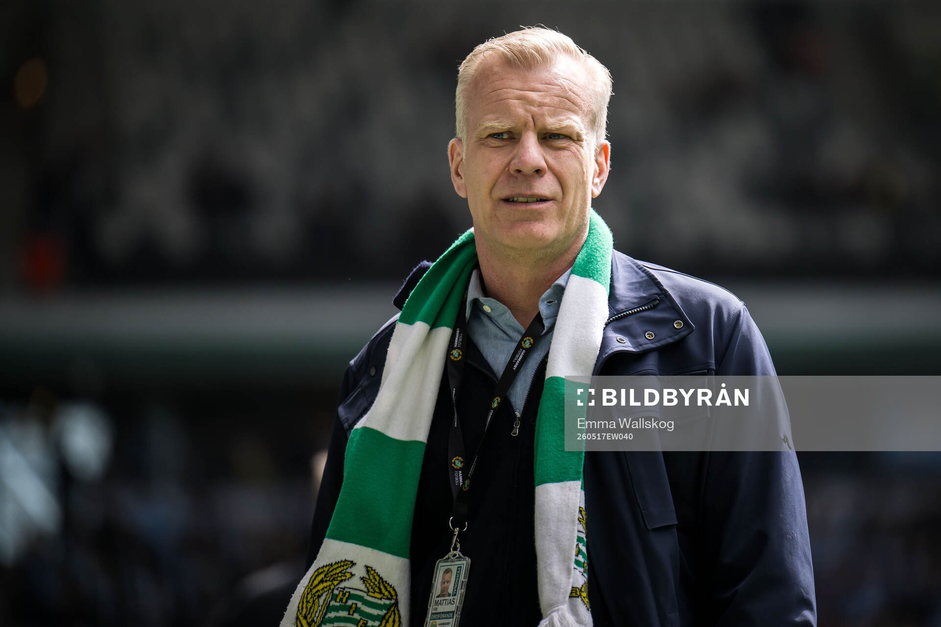Hammarbys ordförande Mattias Fri