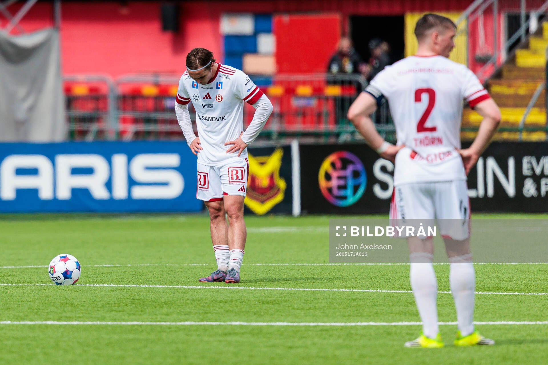 Sandvikens Karl Bohm deppar