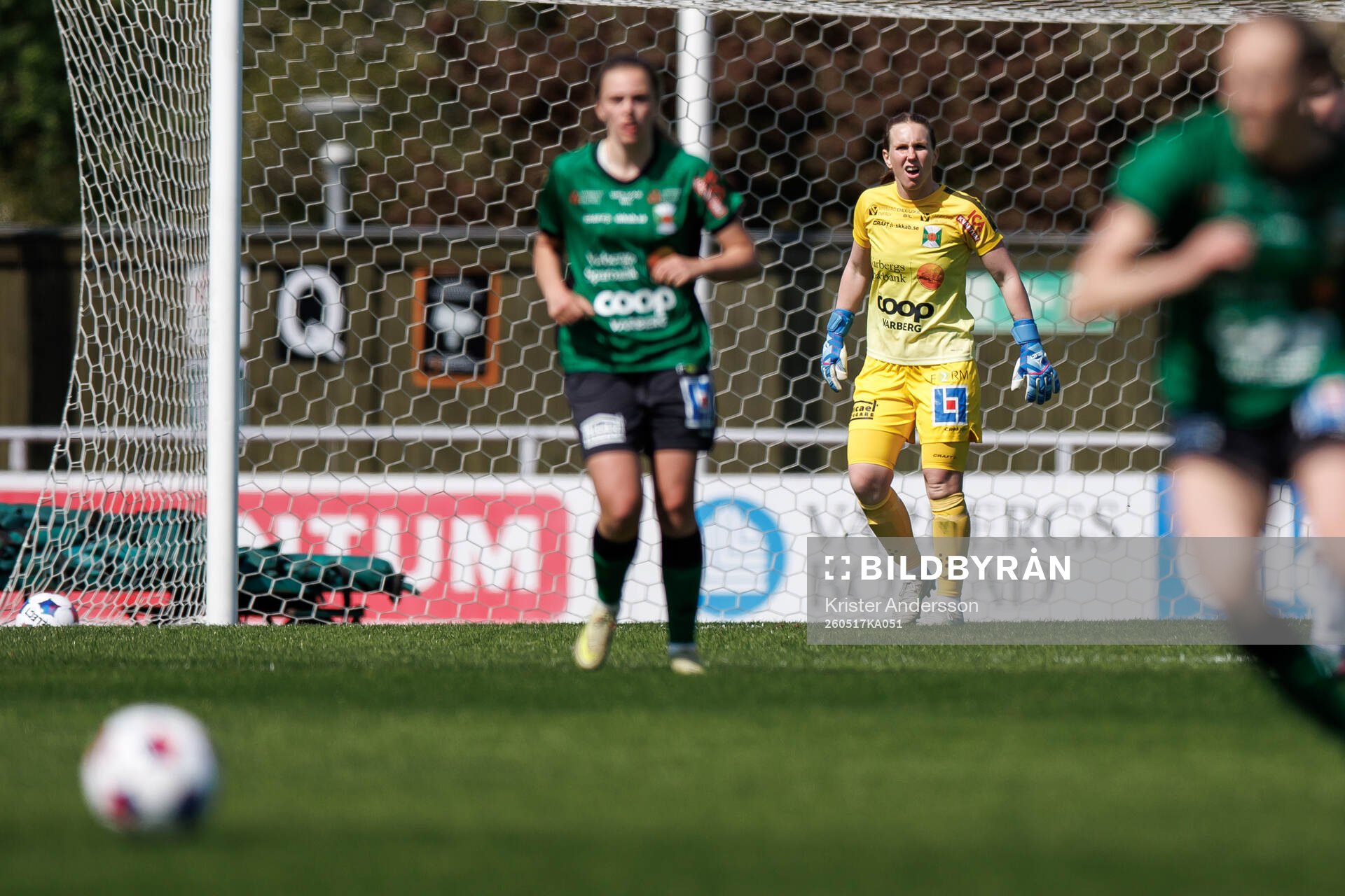 Varbergs målvakt Jasmine Strandberg