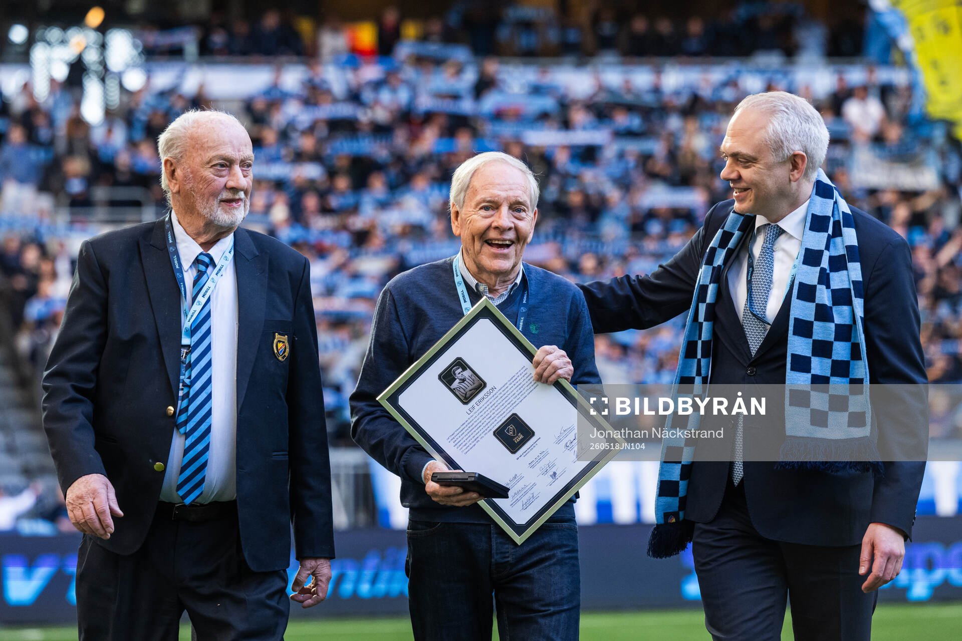 Leif Eriksson väljs in i Djurgårdens Hall of Fame