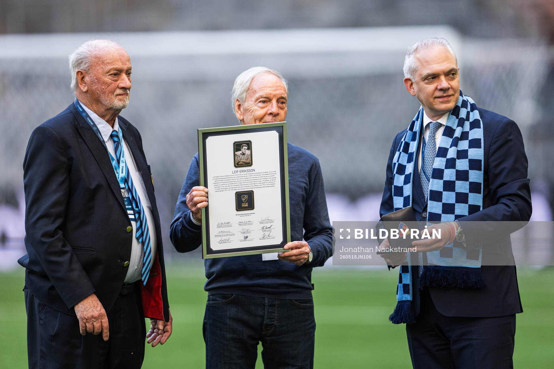 Leif Eriksson väljs in i Djurgårdens Hall of Fame