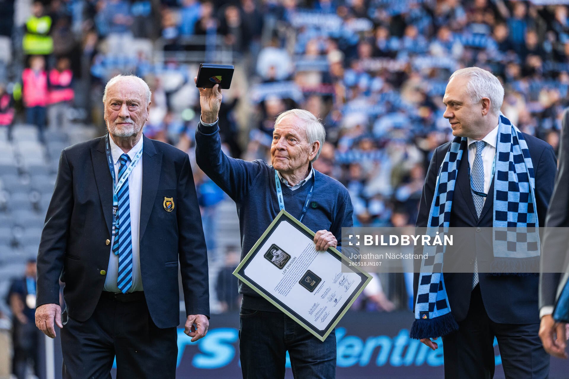 Leif Eriksson väljs in i Djurgårdens Hall of Fame