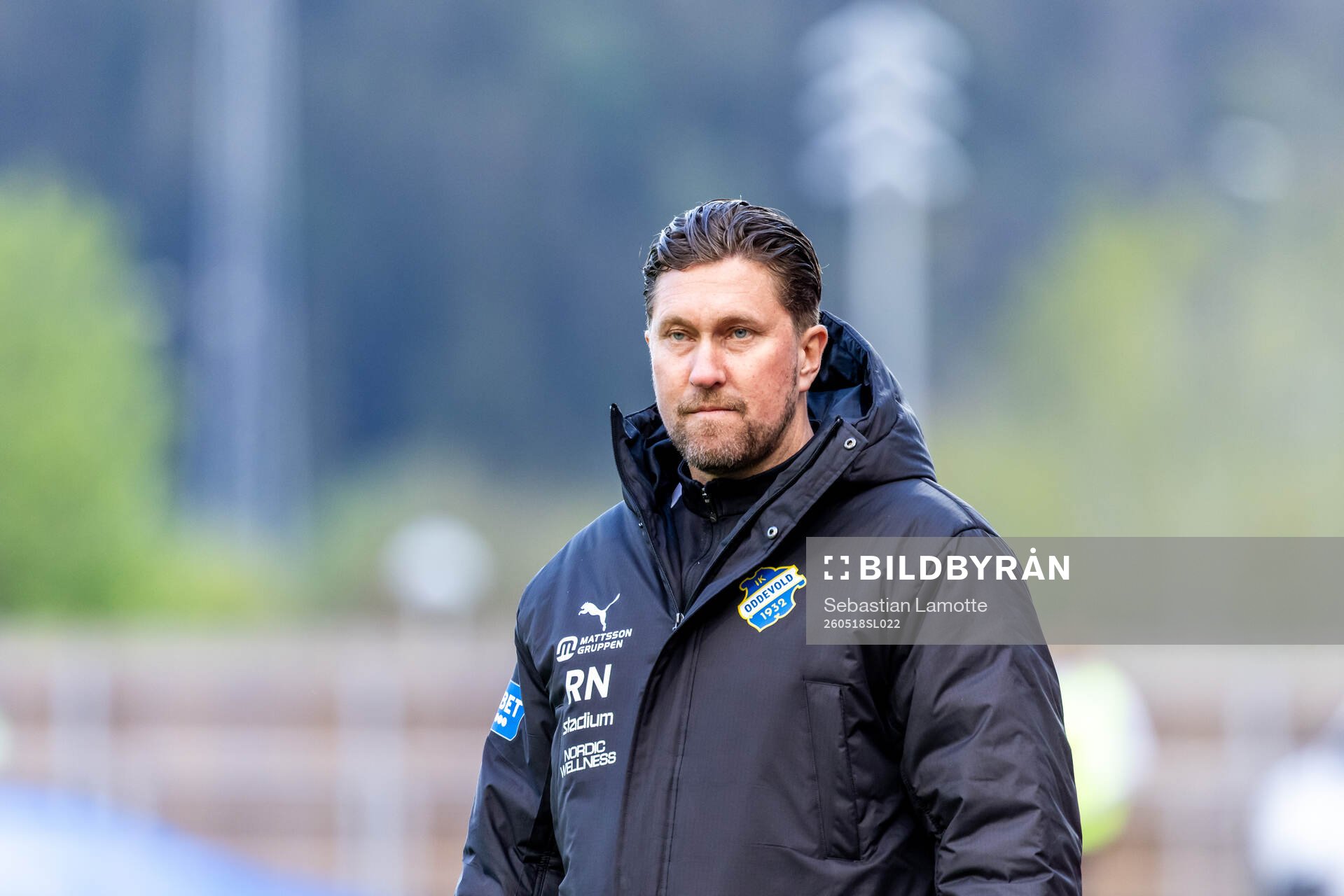 Oddevolds tränare Rikard Nilsson