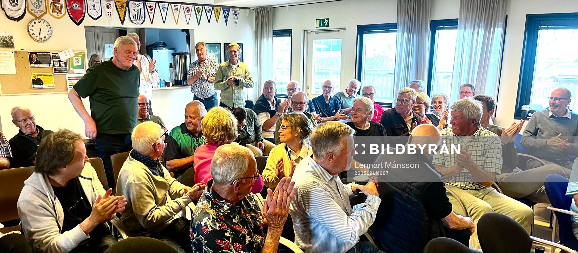 Jens Fjellström var gäst vid IFK Hässleholms