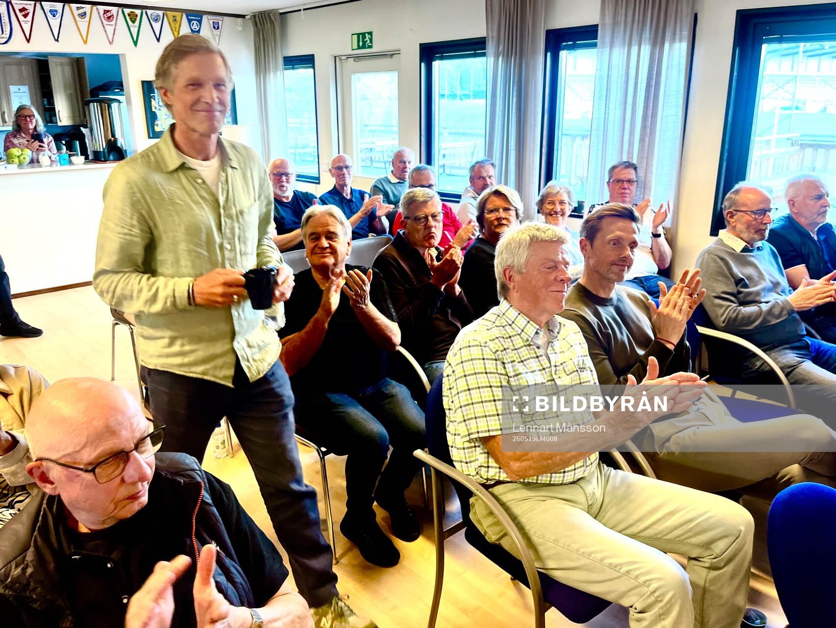 Jens Fjellström var gäst vid IFK Hässleholms