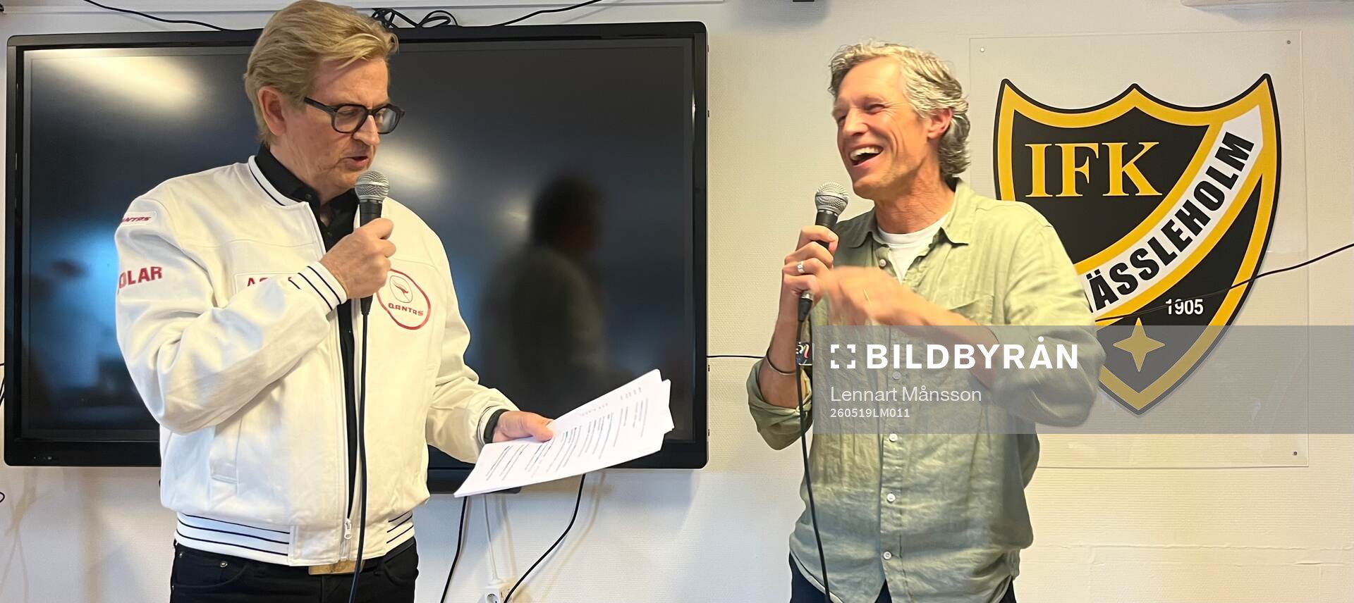 Jens Fjellström var gäst vid IFK Hässleholms