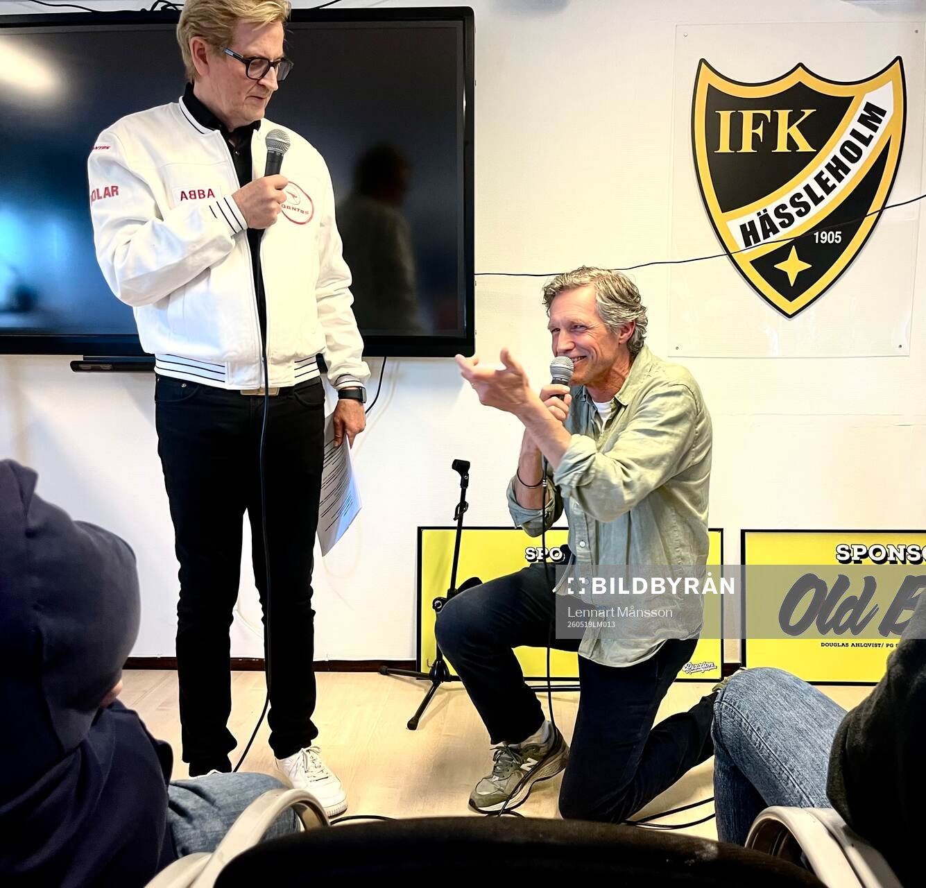 Jens Fjellström var gäst vid IFK Hässleholms
