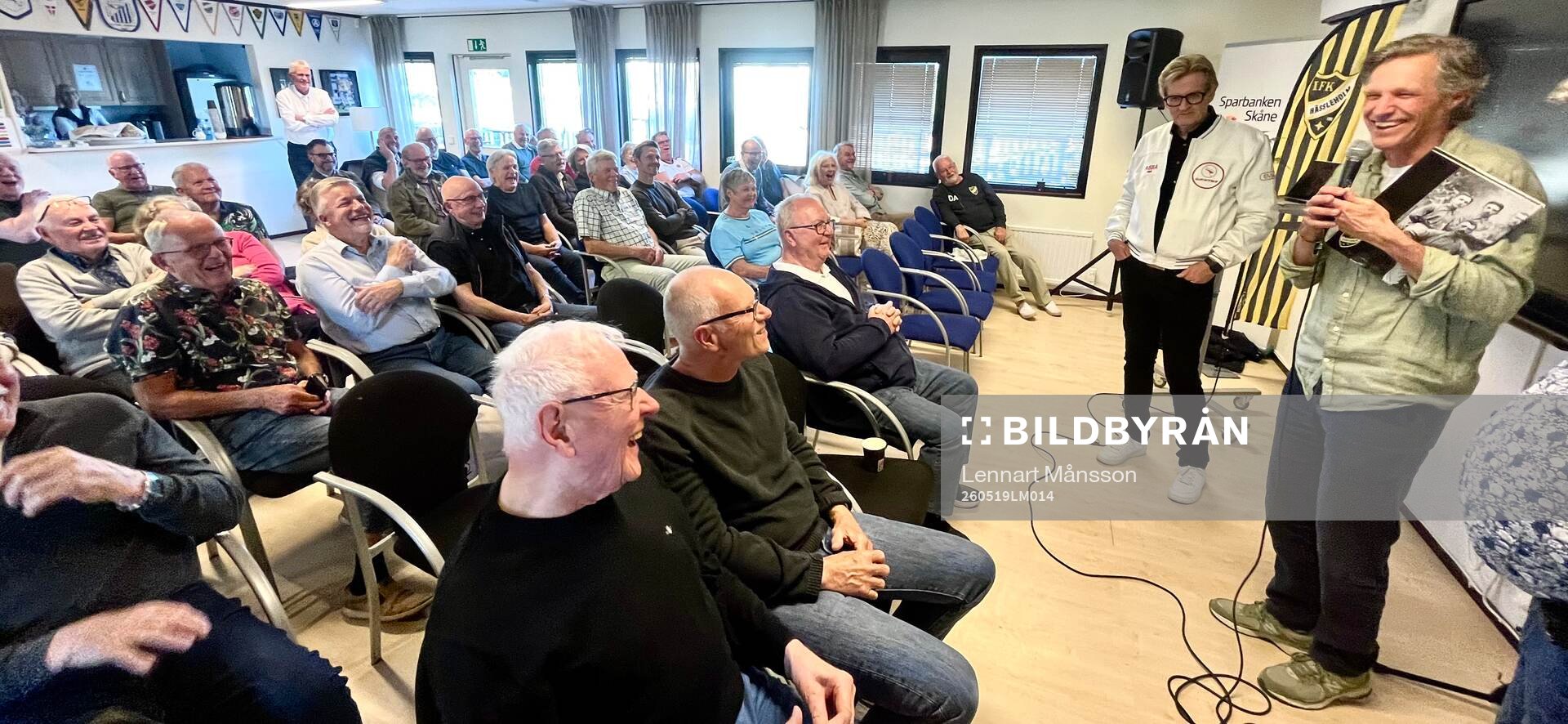 Jens Fjellström var gäst vid IFK Hässleholms
